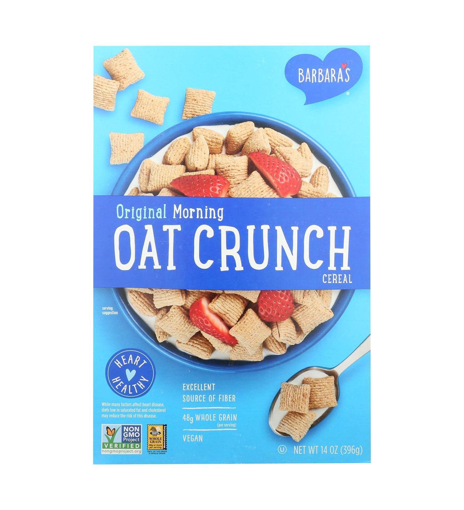 Three Sisters Morning Oat Crunch Cereal - Heart Healthy, Non-GMO, 14 Oz - Buy Online on GoSupps.com