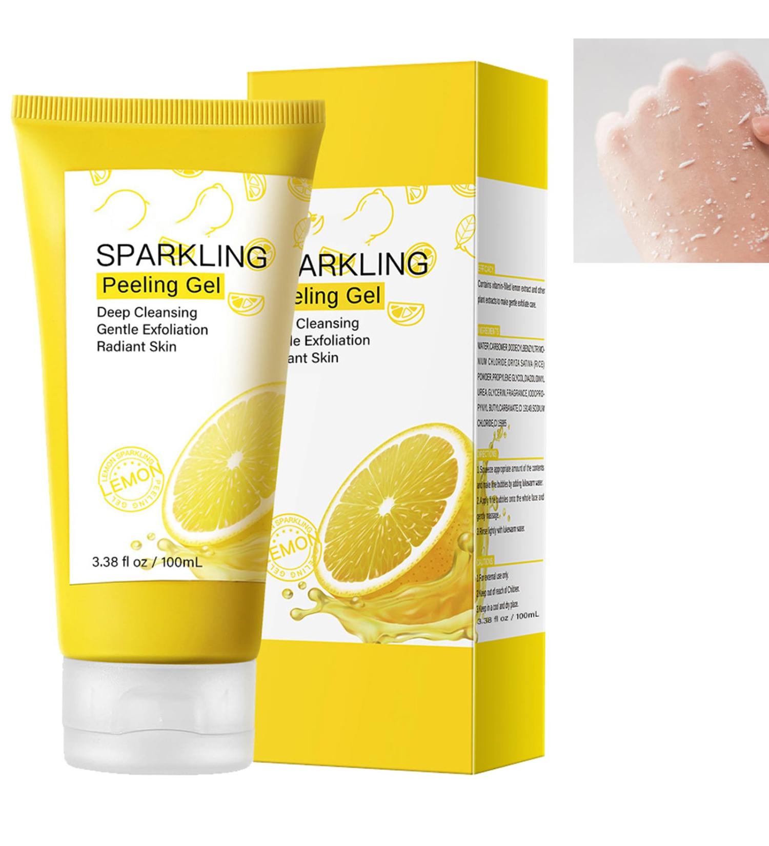 Gel Blanchiment Exfoliant Blanchissante Cr me Exfoliant Gel Gommage Au Gel Exfoliant Skin Whitening Exfoliating Gel Gommage Visage Femme Gel Gommage Hydratant Gel Peeling Exfoliant claircissant 1pc - Buy Online on GoSupps.com