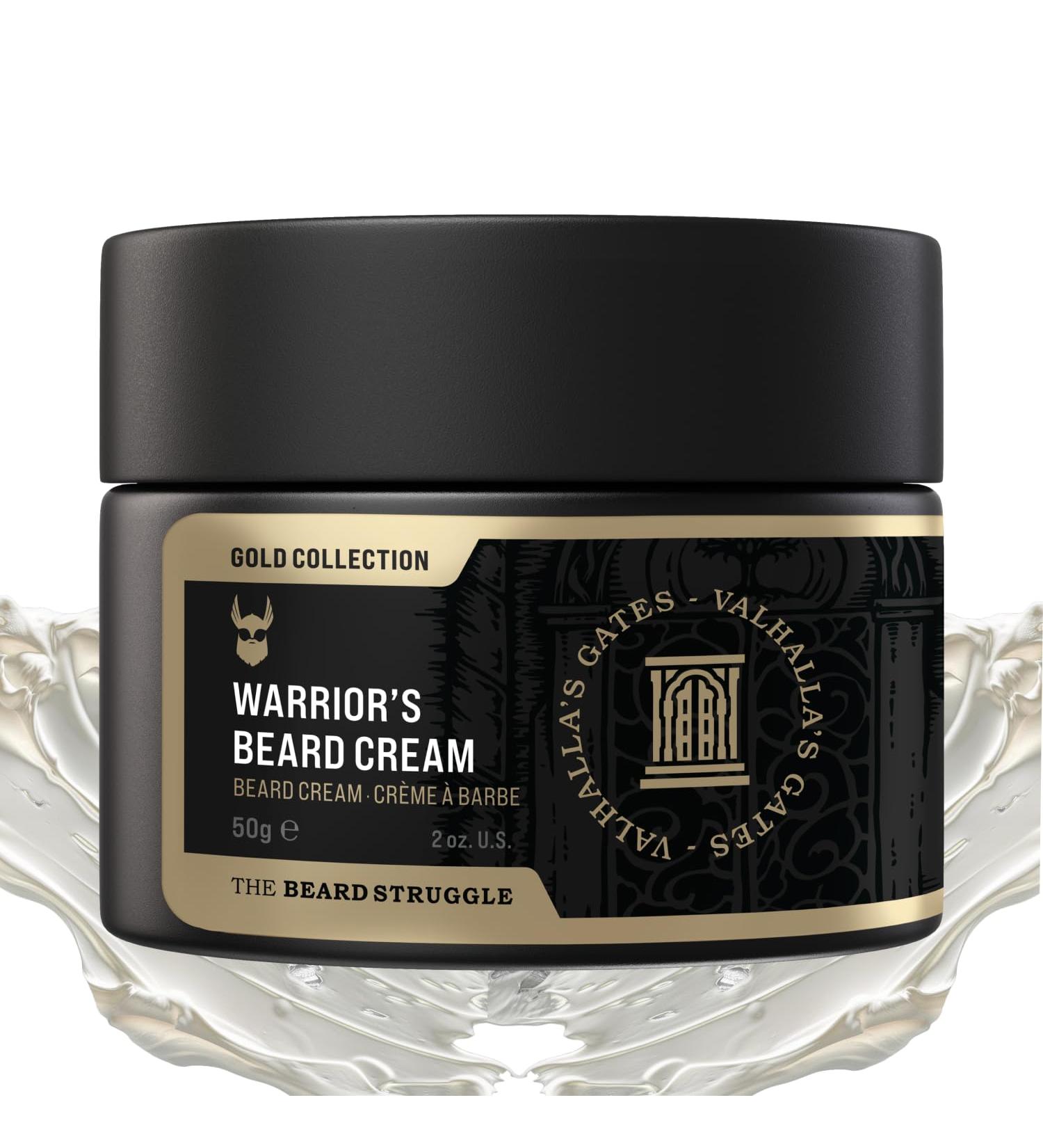 Buy Valhalla's Gates Beard Cream - Avocado & Jojoba Moisturizer for Men | Beard Struggle | Global Shipping - Buy Online on GoSupps.com