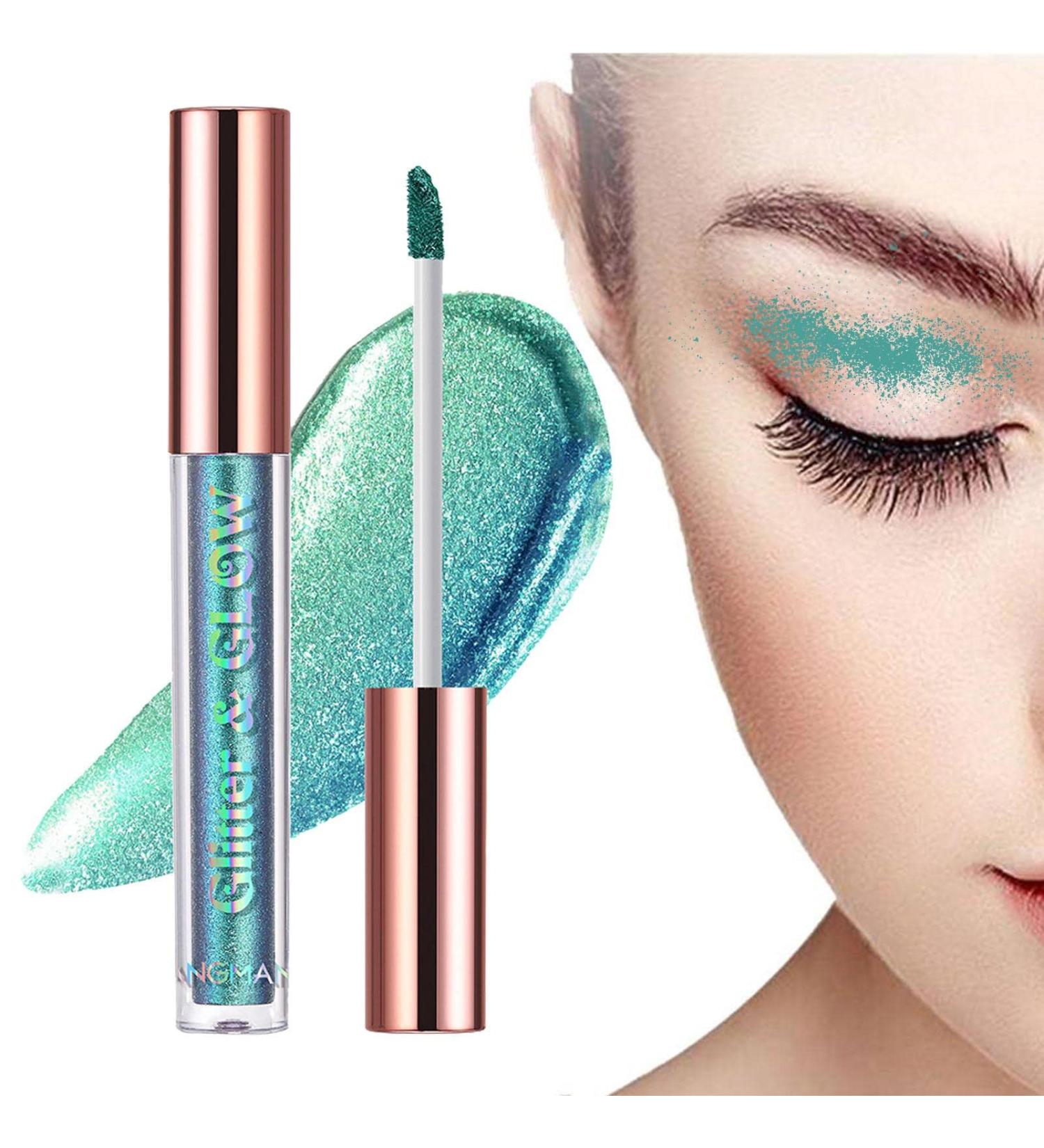 Liquid Eyeshadow Eyeshadow - Metallic Liquid Eyeshadow Multi-Dimensional Long-Lasting Holographic Multichrome Eyeshadows Makeup Aezon 06# - Buy Online on GoSupps.com