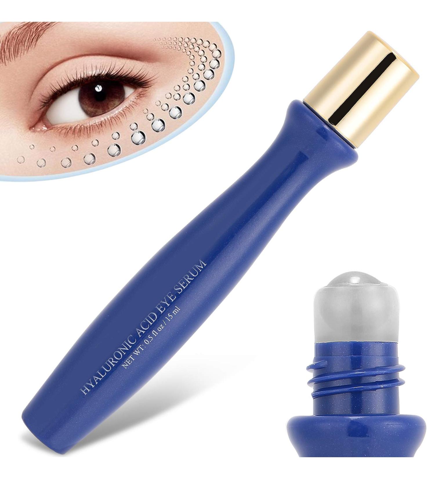 Hyaluronic Acid Eye Gel Cream | Anti-Aging & Hydrating Serum for Dark Circles & Eye Lines | Super Antioxidant Formula | Reduces Eye Bags & Puffy Eyes | Moisturizing Eye Treatment - Buy Online on GoSupps.com