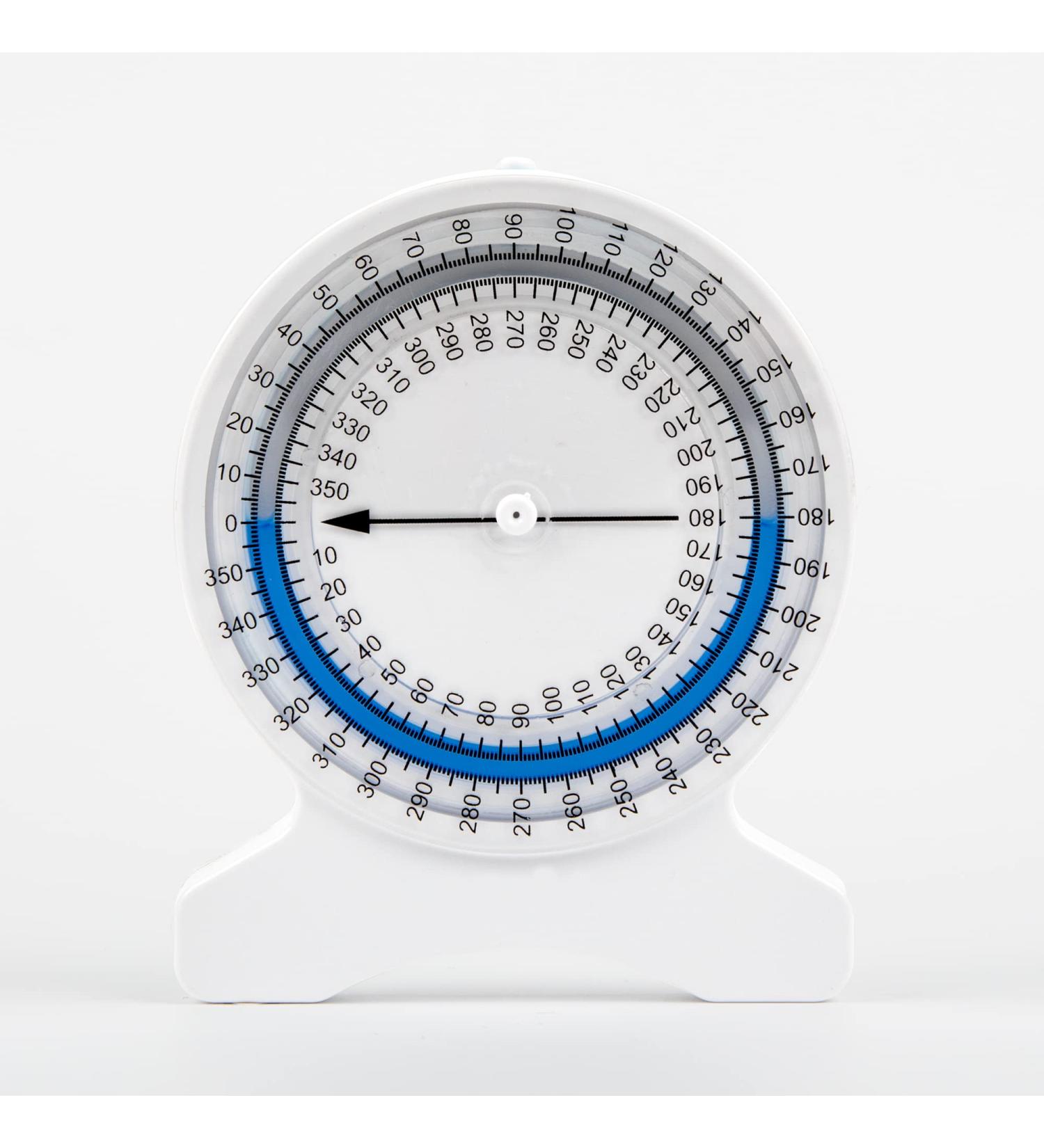 Cubesprings Inclinometer - Accurate Range of Motion Measurement | Leak-Proof Construction | Easy to Use Bubble Inclinometer for PT or Student - Buy Online on GoSupps.com