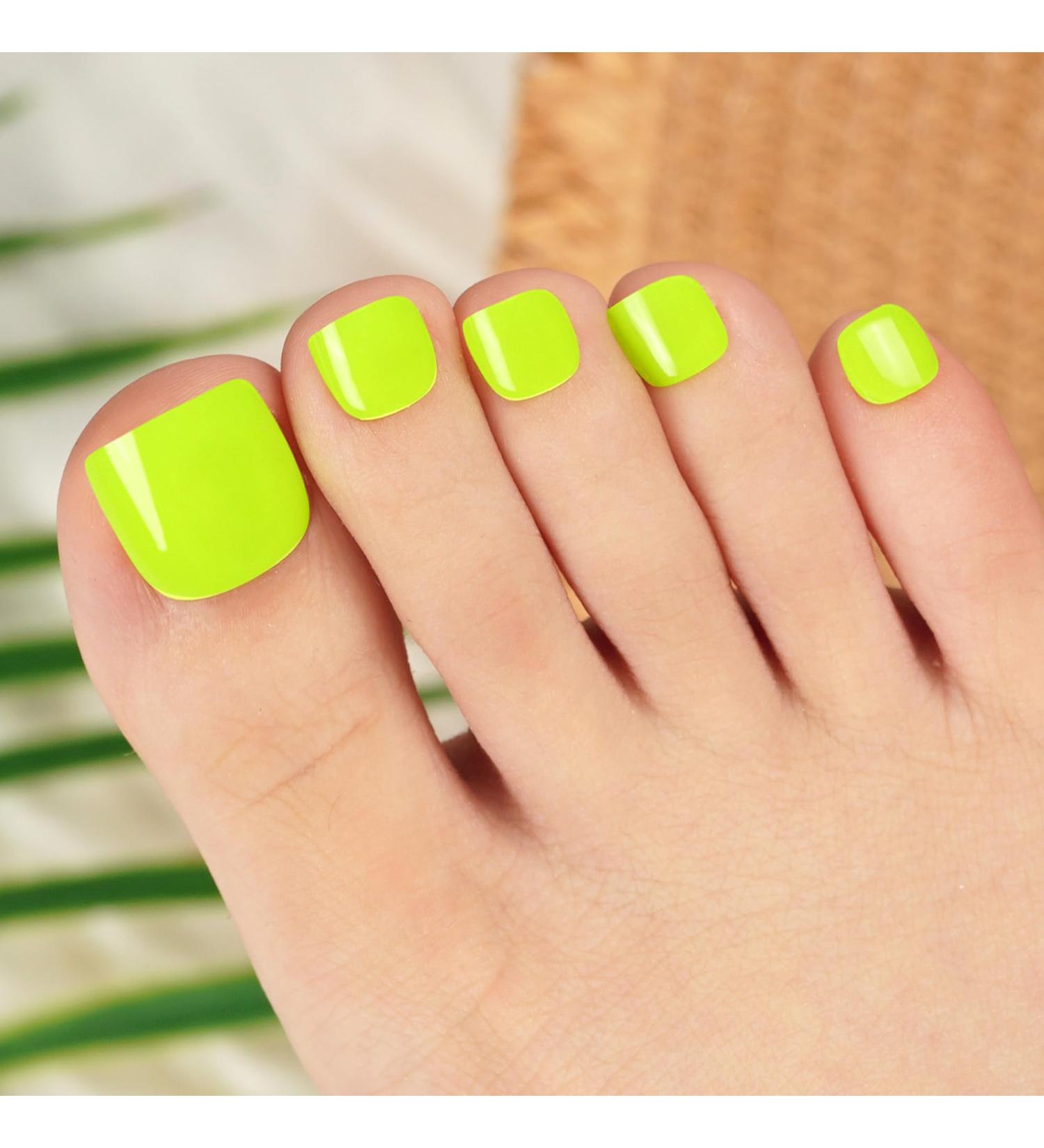 Danni & Toni Glowing Delight UV Gel Nail Foil Set - Green Glossy Self-Adhesive Nail Wraps | 37 Stickers for Stunning Nail Design - Buy Online on GoSupps.com