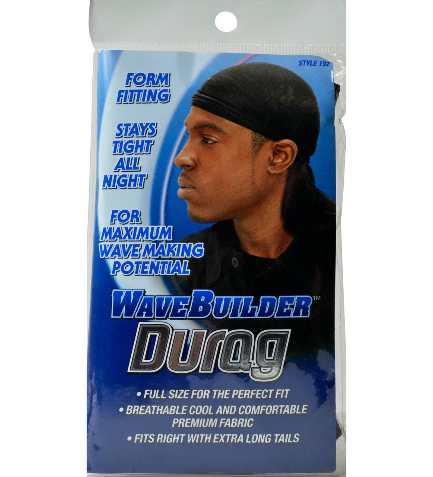 WAVEBUILDER Durag - Black