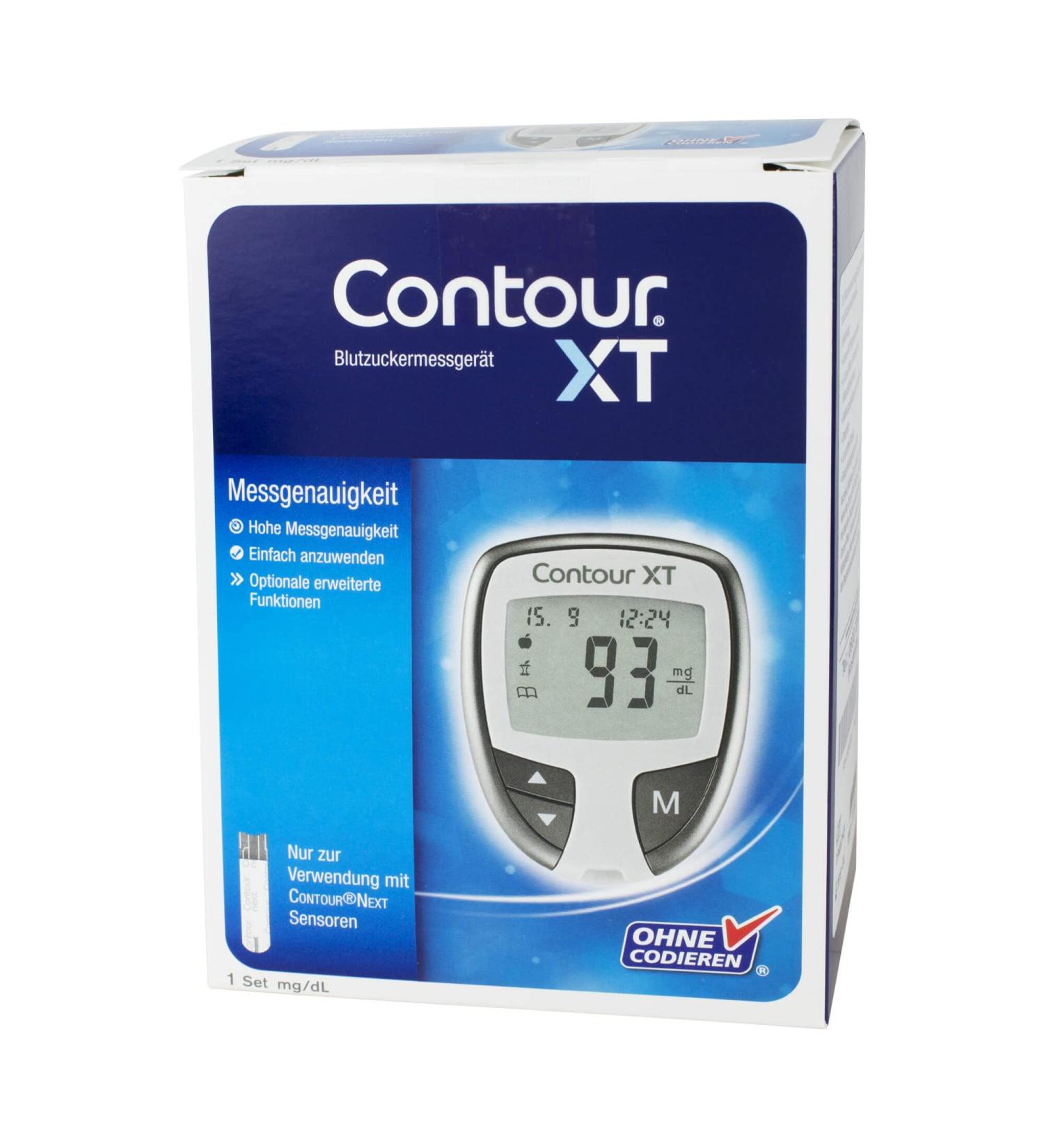 Bayer Vital GmbH XT Set blood glucose meter mg/dL 1 pc 1 piece (1 pack)