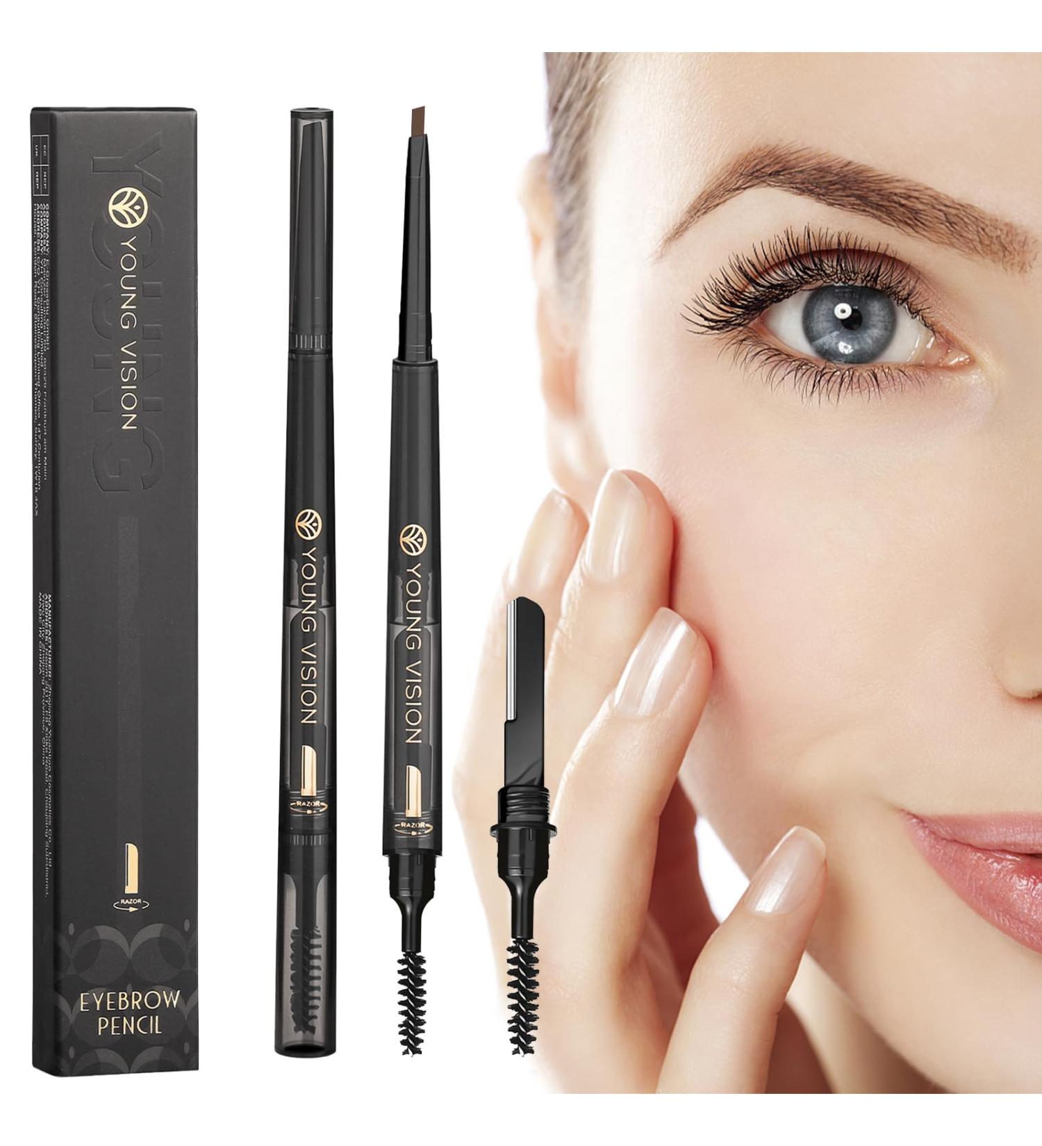 Eyebrow Care Kit - Highly-Pigmented Precision Pencil Eyeliner Waterproof Eyeliner with Trimmer and Brush Beginner Friendly Eyebrow Grooming Tool for Home Men Women Eye Makeup 1 count (Pack of 1) - Buy Online on GoSupps.com