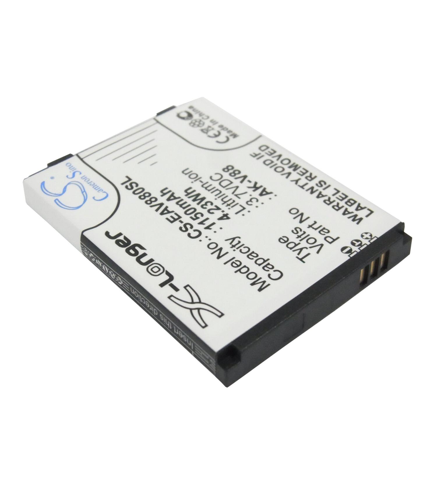 Emporia AK-V88 Replacement Battery - 1150mAh Compatible for V88 V88_001 & Connect | International Shipping - Buy Online on GoSupps.com