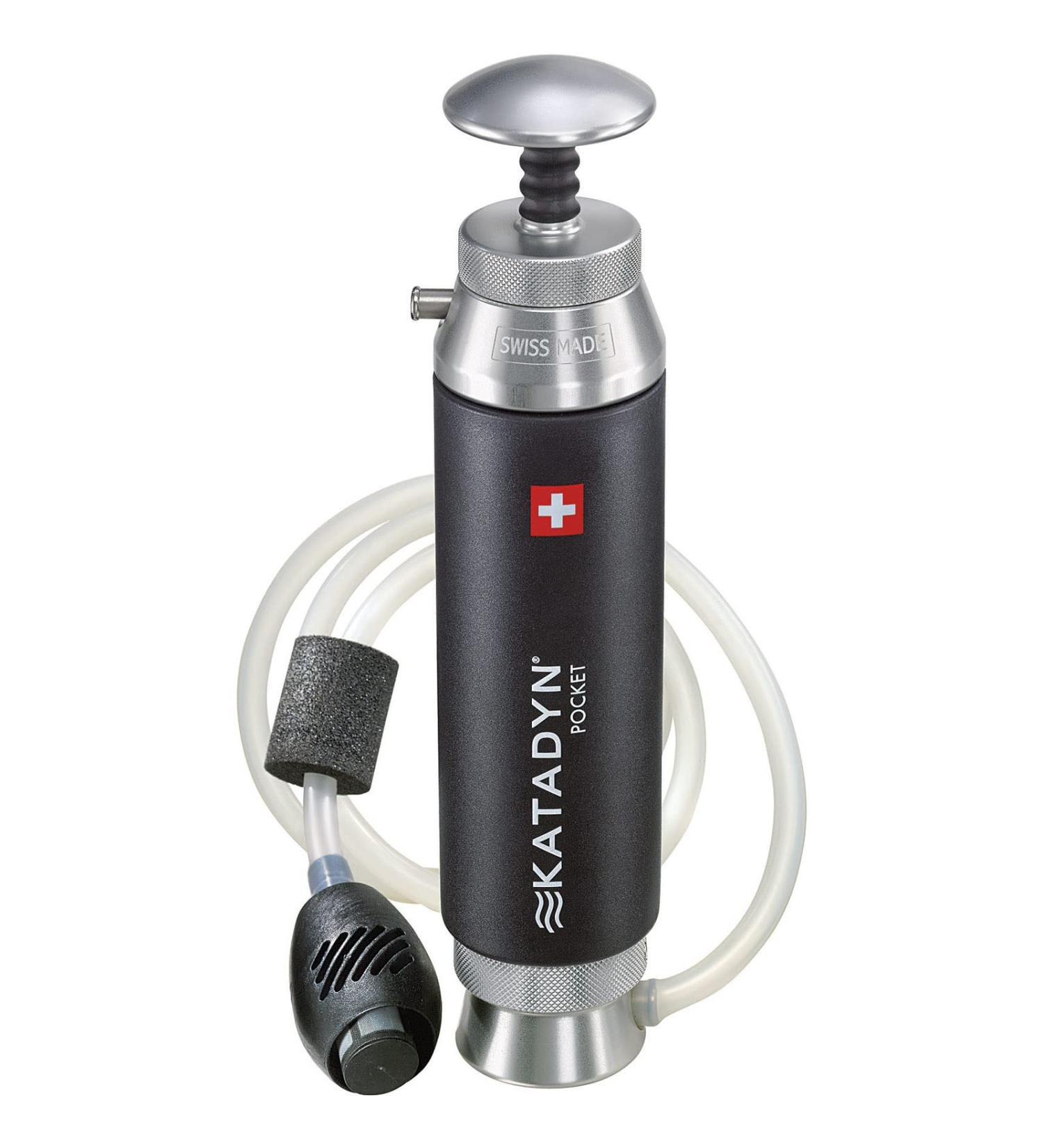 Buy Katadyn 2010000 Water Filter Pocket Filter - Portable Reliable Water Purification for Travel & Hiking | International Shipping Available - Buy Online on GoSupps.com