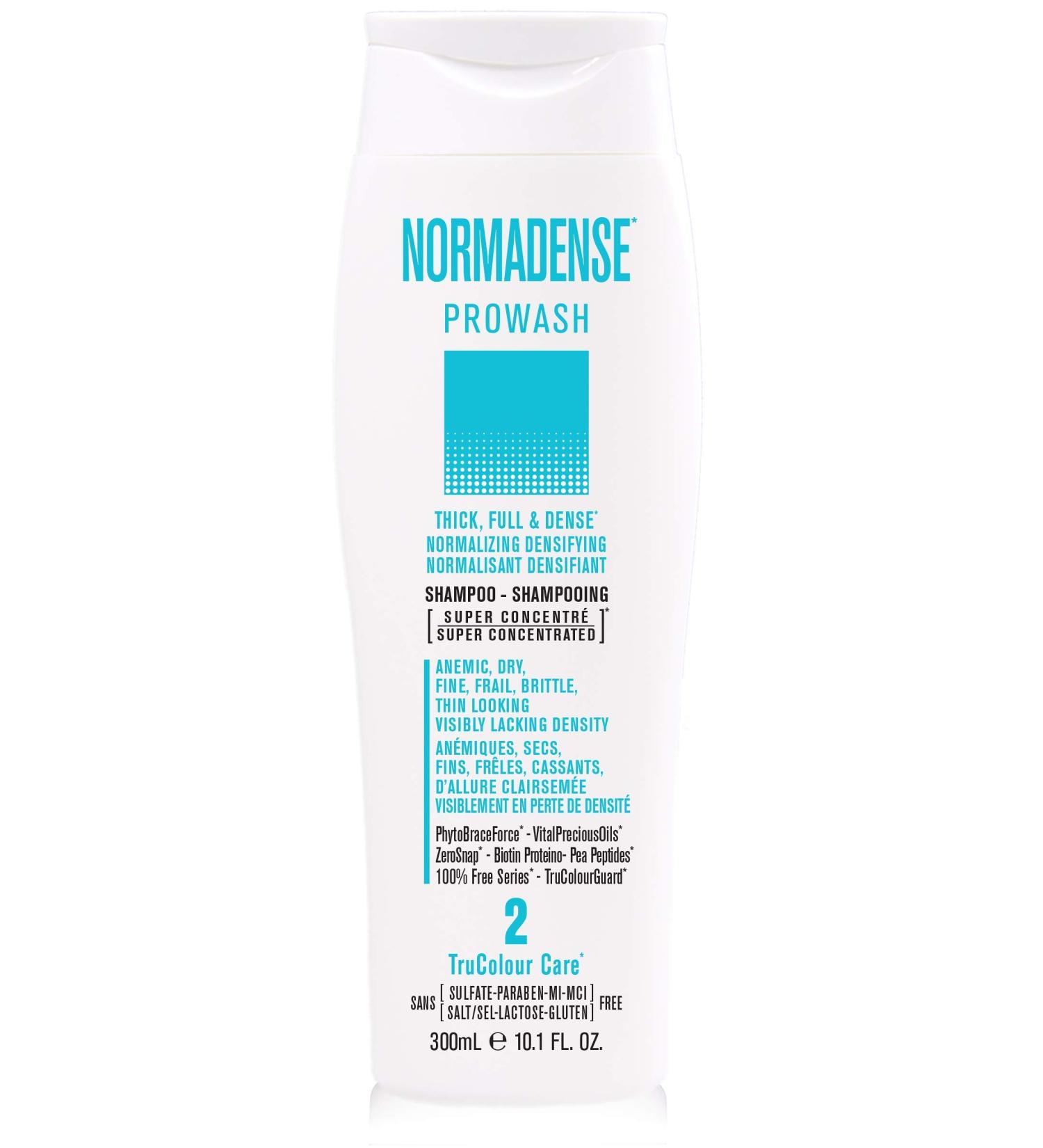 NORMADENSE 2 Vegan Biotin Shampoo for Dry Fine Hair. Strengthening Shampoo with Argan Oil and Biotin - Buy Online on GoSupps.com