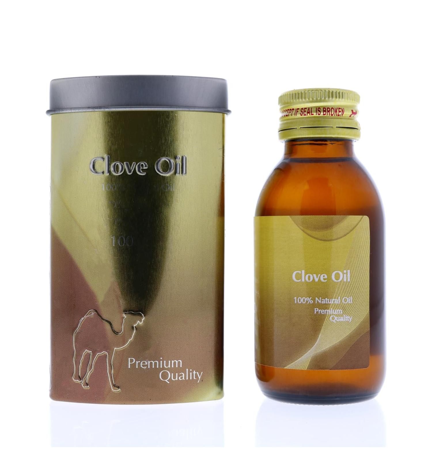 HEMANI Clove Oil 100 ml 100% Natural for Dental Mental Exhaustion and Fatigue Stimulate Circulation