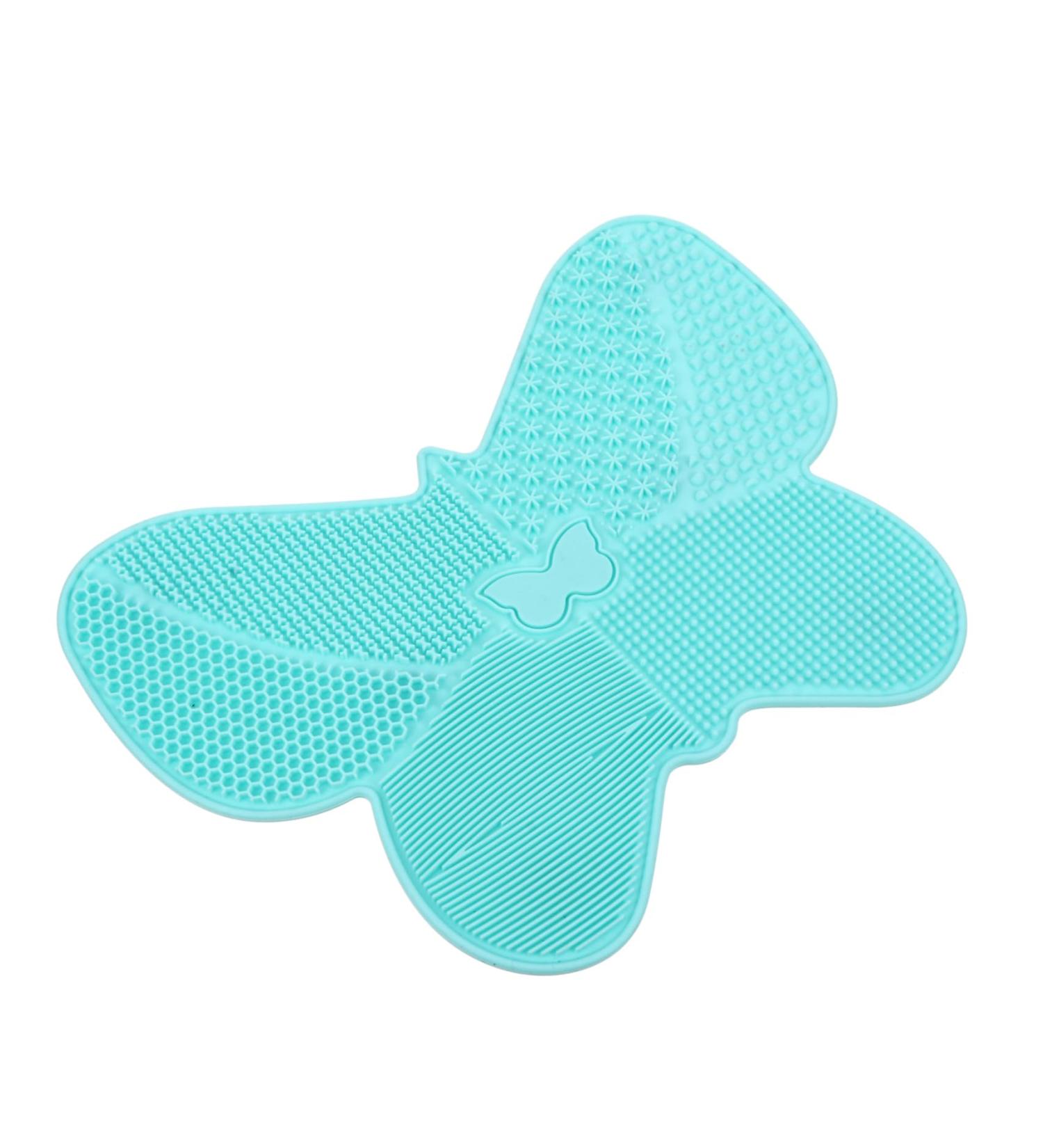 Angoily 1pc Silicone Scrub Pad Hair Brush Cleaning Tool Makeup Brush Scrubber Cosmetic Brush Cleaning Mat Beauty Brush Hair Brush Cleaner Tool Make up Silica Gel Makeup Tools - Buy Online on GoSupps.com