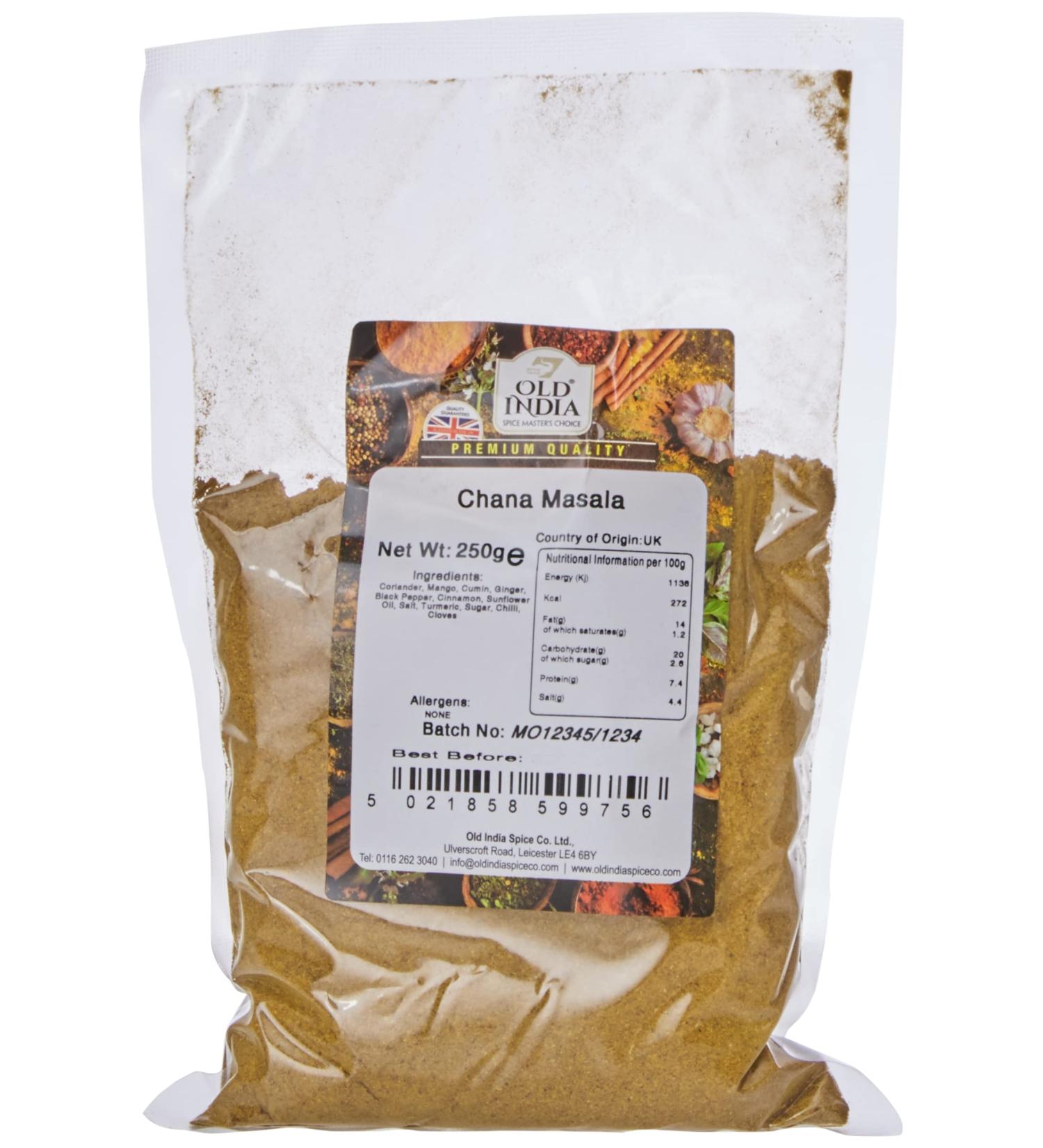 Old India Chana Masala 250g - Buy Online on GoSupps.com