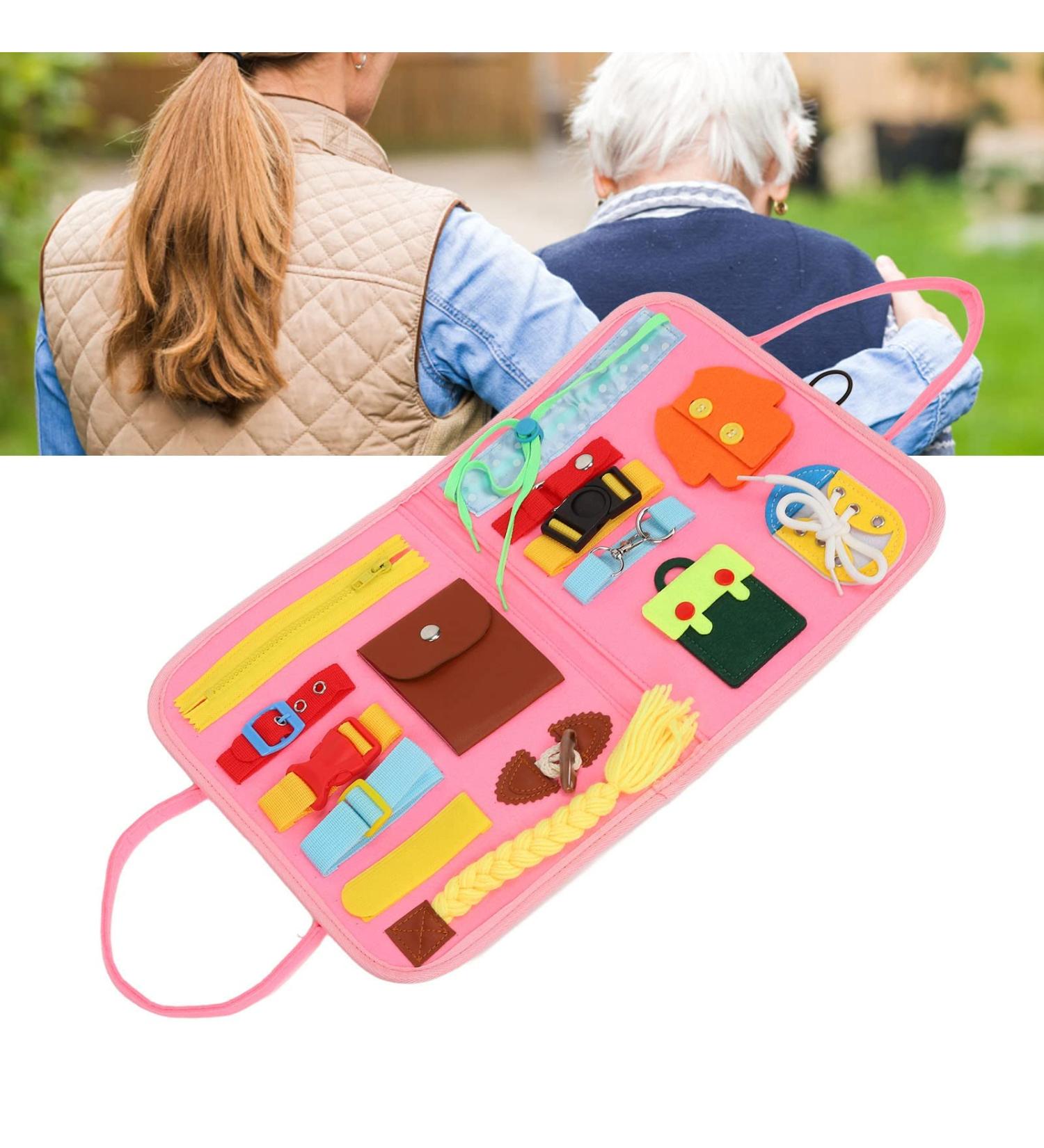Fidget Blank for Dementia Relief | Soothing Activities for Seniors & Alzheimer's Therapy Tool - Buy Online on GoSupps.com