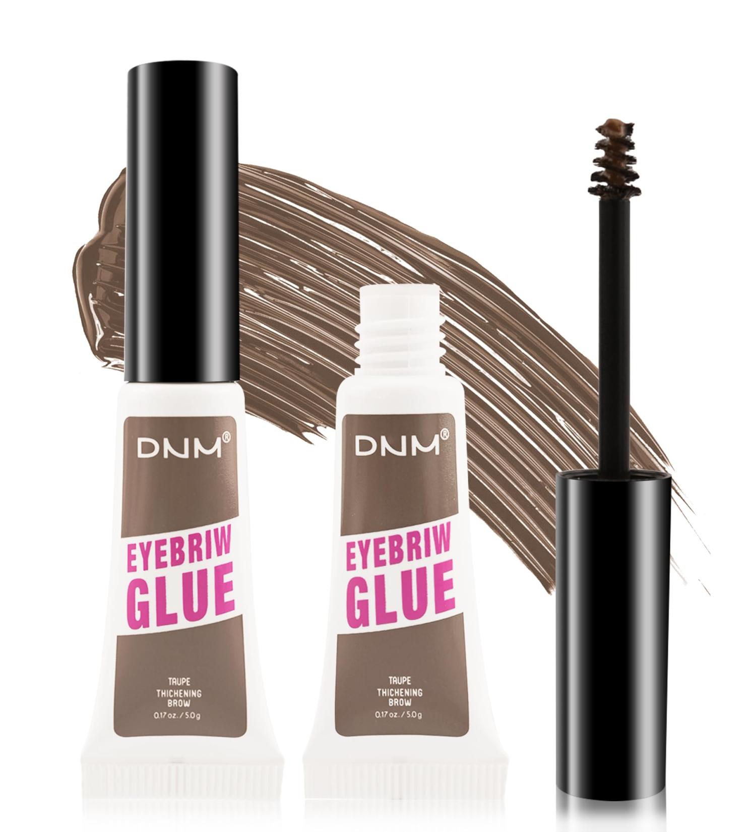 Tinted Eyebrow Gel 2Pcs Taupe Waterproof Long-Lasting Brow Gel Transfer-Proof Thickening Extreme Hold Eyebrow Glue Without Residue Shapes and Sculpts Brows Natural Eyebrow Makeup for Women-02 02 Taupe - Buy Online on GoSupps.com