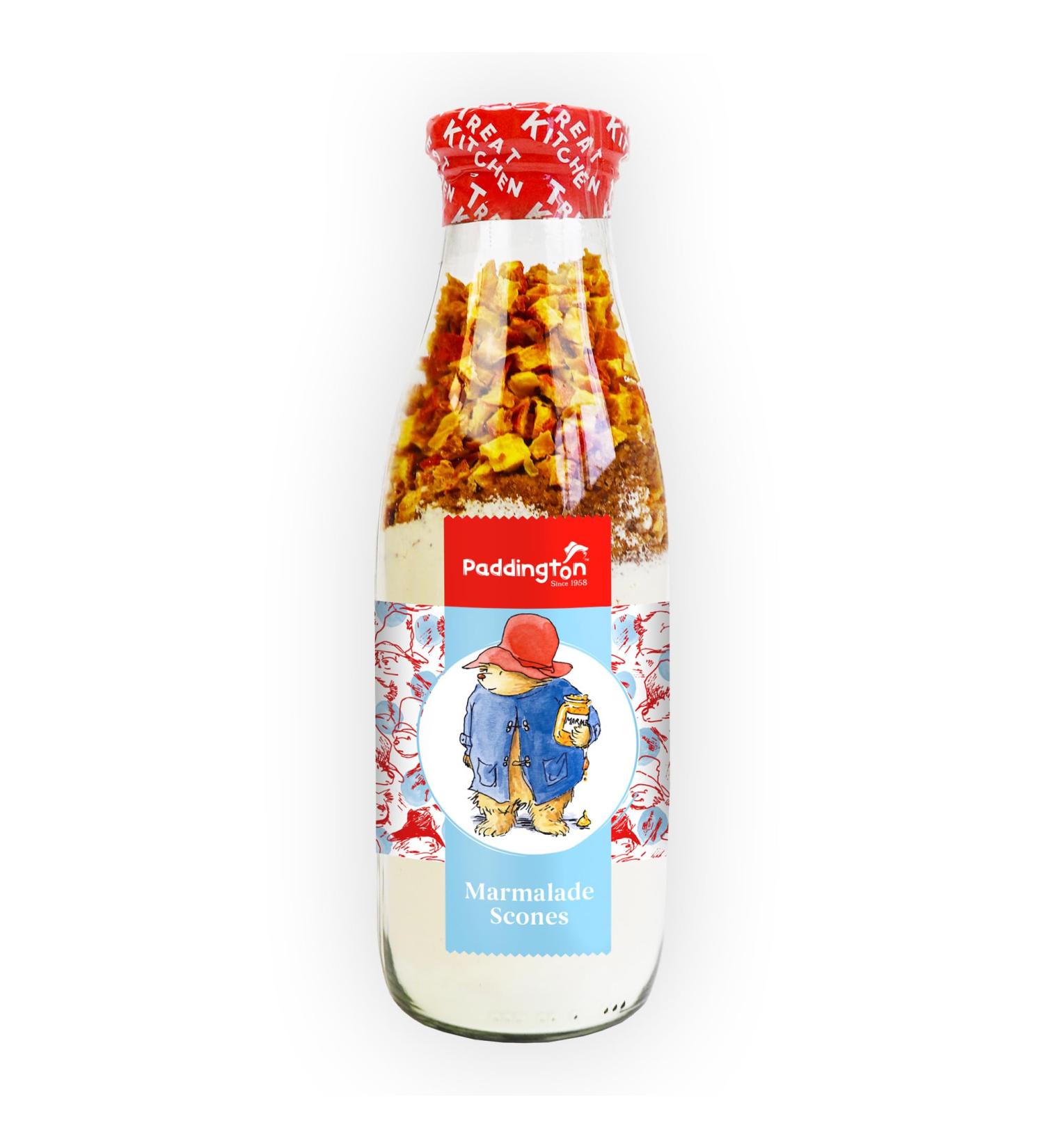 Paddington Marmalade Scones Baking Bottle Easy To Make perfect valentines and mothers day gift - 750ml Treat Kitchen