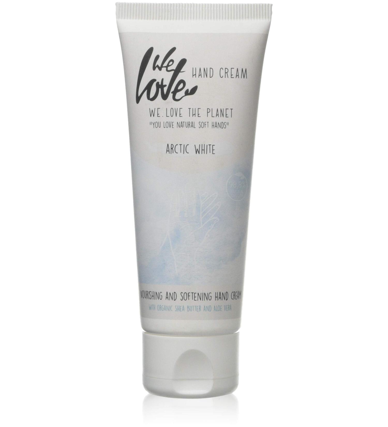 Buy We Love The Planet Arctic White Hand Cream - Nourishing Eco-Friendly Moisturizer | International Shipping Available - Buy Online on GoSupps.com
