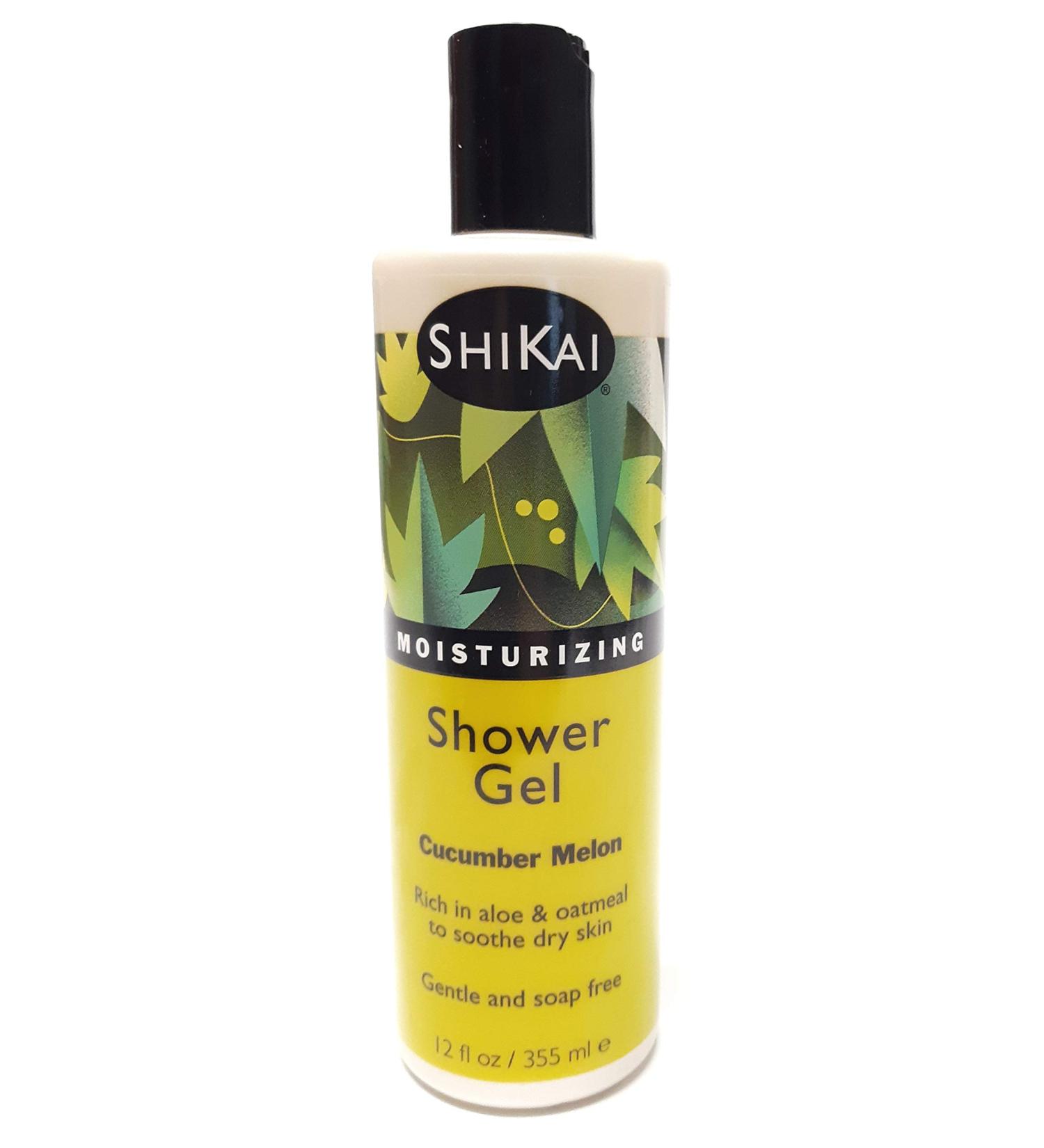 ShiKai Moisturizing Shower Gel - Cucumber/Melon 12 oz ( 2 Pack )