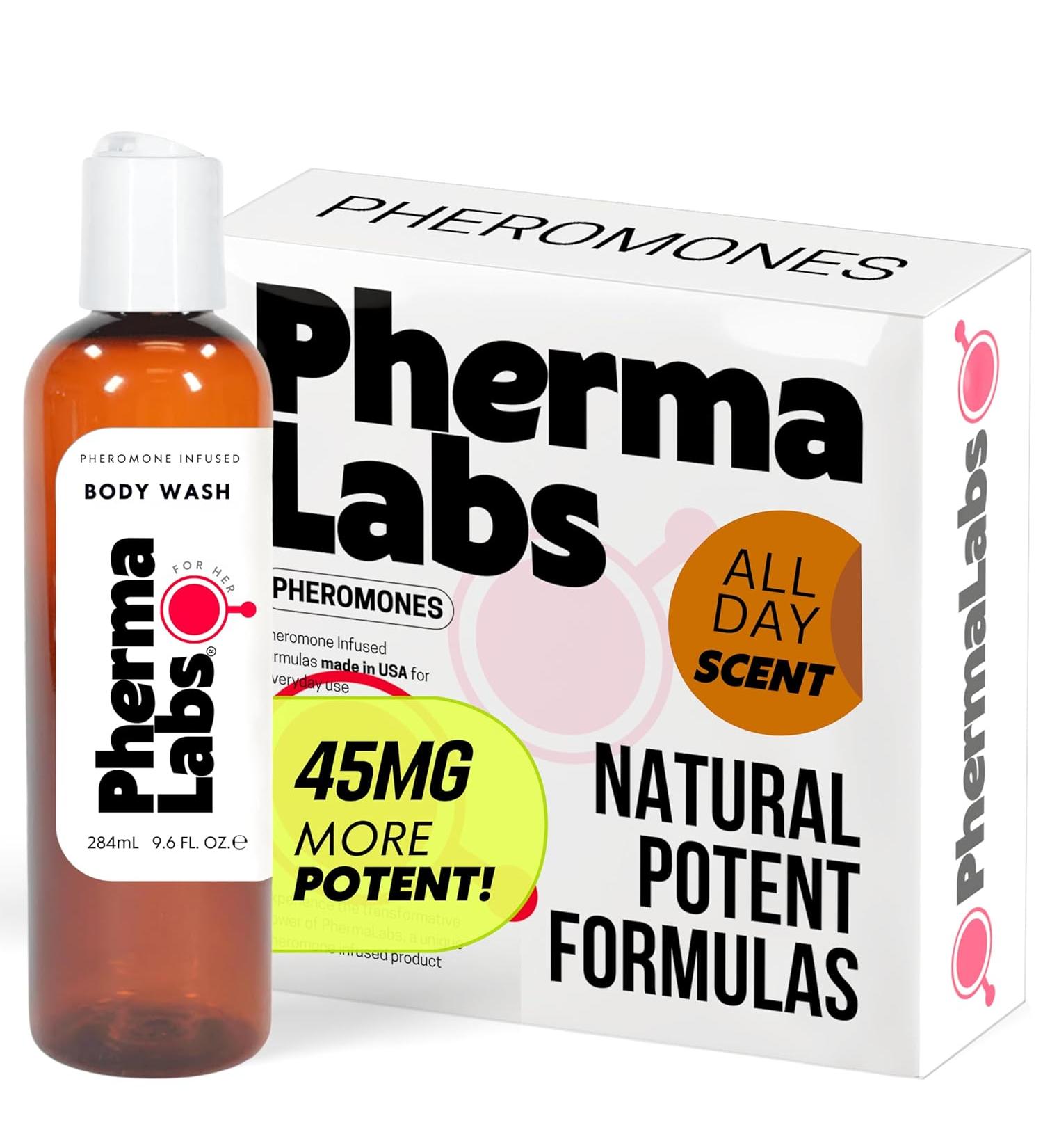 PHERMALABS Gay Men's Body Wash with Pheromones 9.6 Fl Oz (All Day Scent) - Buy Online on GoSupps.com
