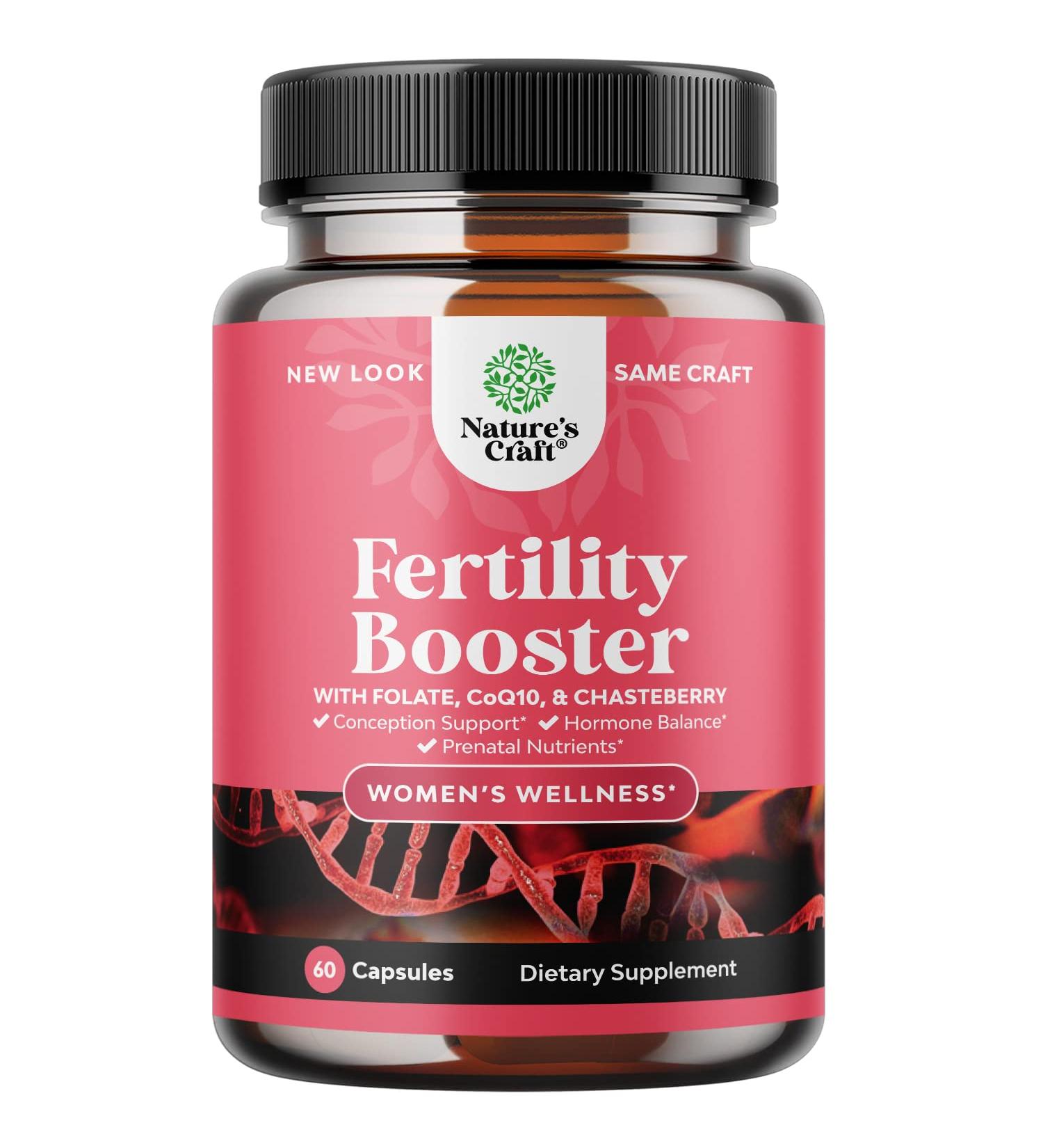 Female Fertility Supplement - Prenatal Multivitamin with Choline, Inositol, Ashwagandha & CoQ10 for Enhanced Fertility Support - Buy Online on GoSupps.com