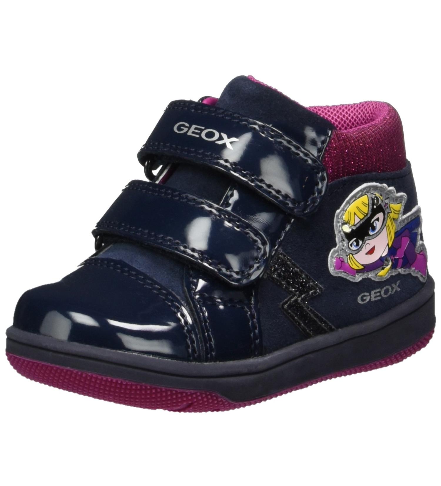 Geox Baby Girls B New Flick F Trainers - Off White - Size 7 UK Child - Buy Online on GoSupps.com