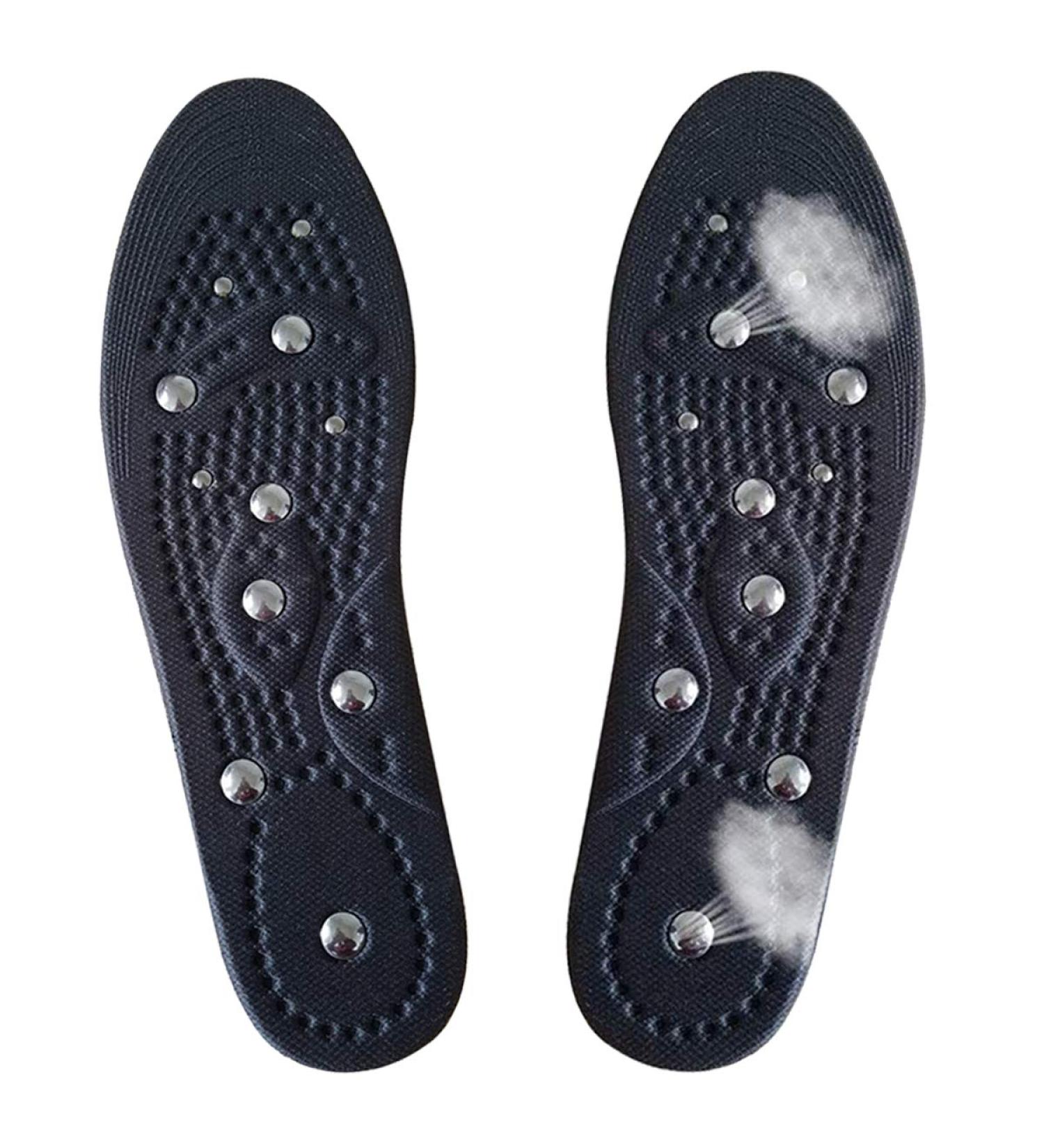 Shop O Magnetic Insoles with Slimming Effect - Acupressure Inserts for Foot Reflex Zone Massage (Sizes 41-46) - Enhance Comfort & Promote Wellness - Buy Online on GoSupps.com