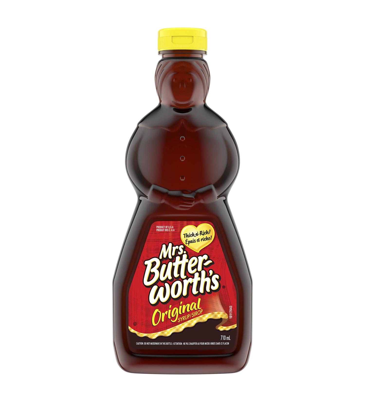 Mrs. Butterworth's Syrup Original 710ml Maple syrup 710 ml (Pack of 1) - Buy Online on GoSupps.com