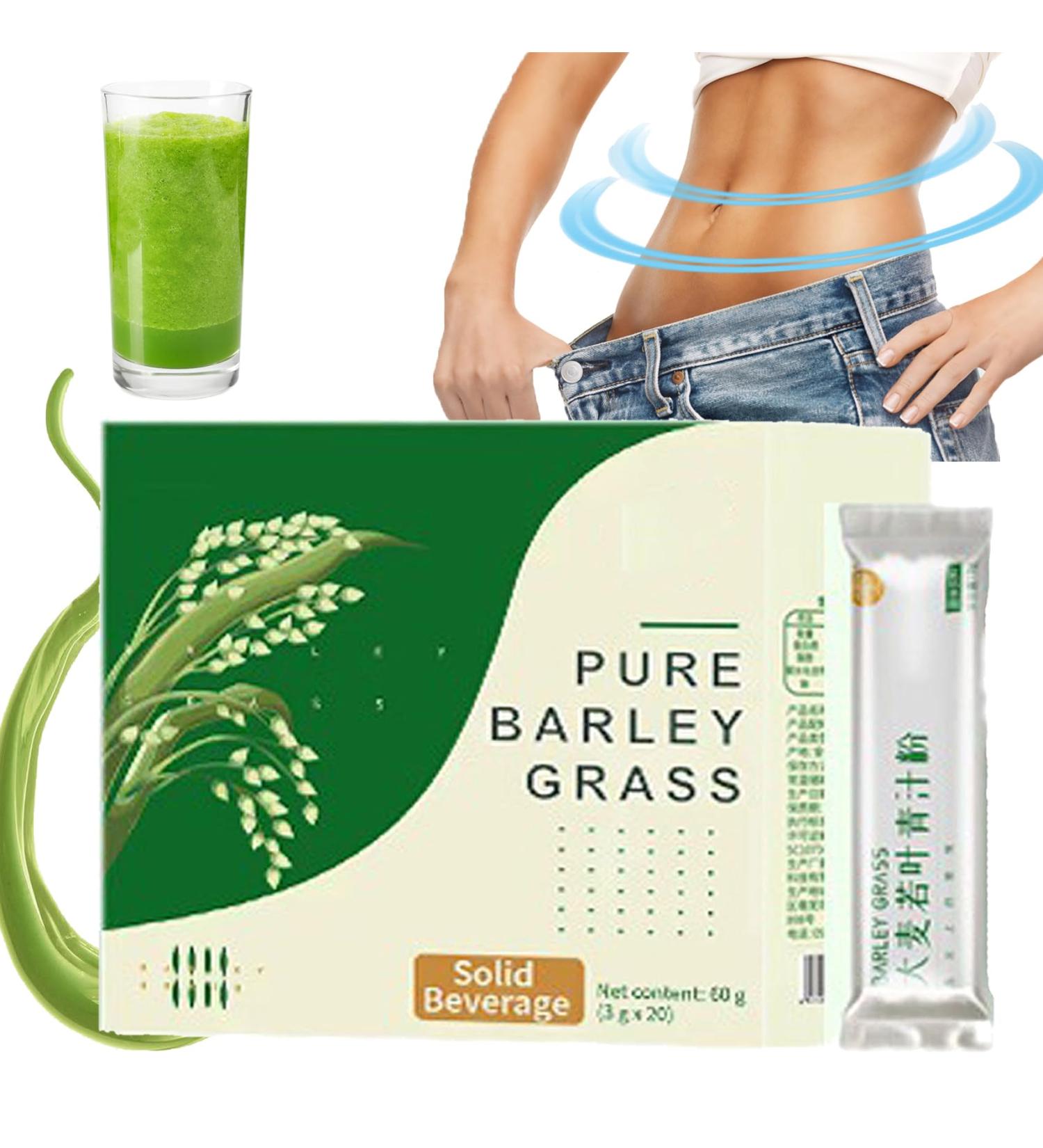 NAVETA Barley Grass Powder 100% Pure & Organic 20 Bags/Box Organic Barley Grass Powder Naveta Organic Barley Grass Powder (1 Box) - Buy Online on GoSupps.com