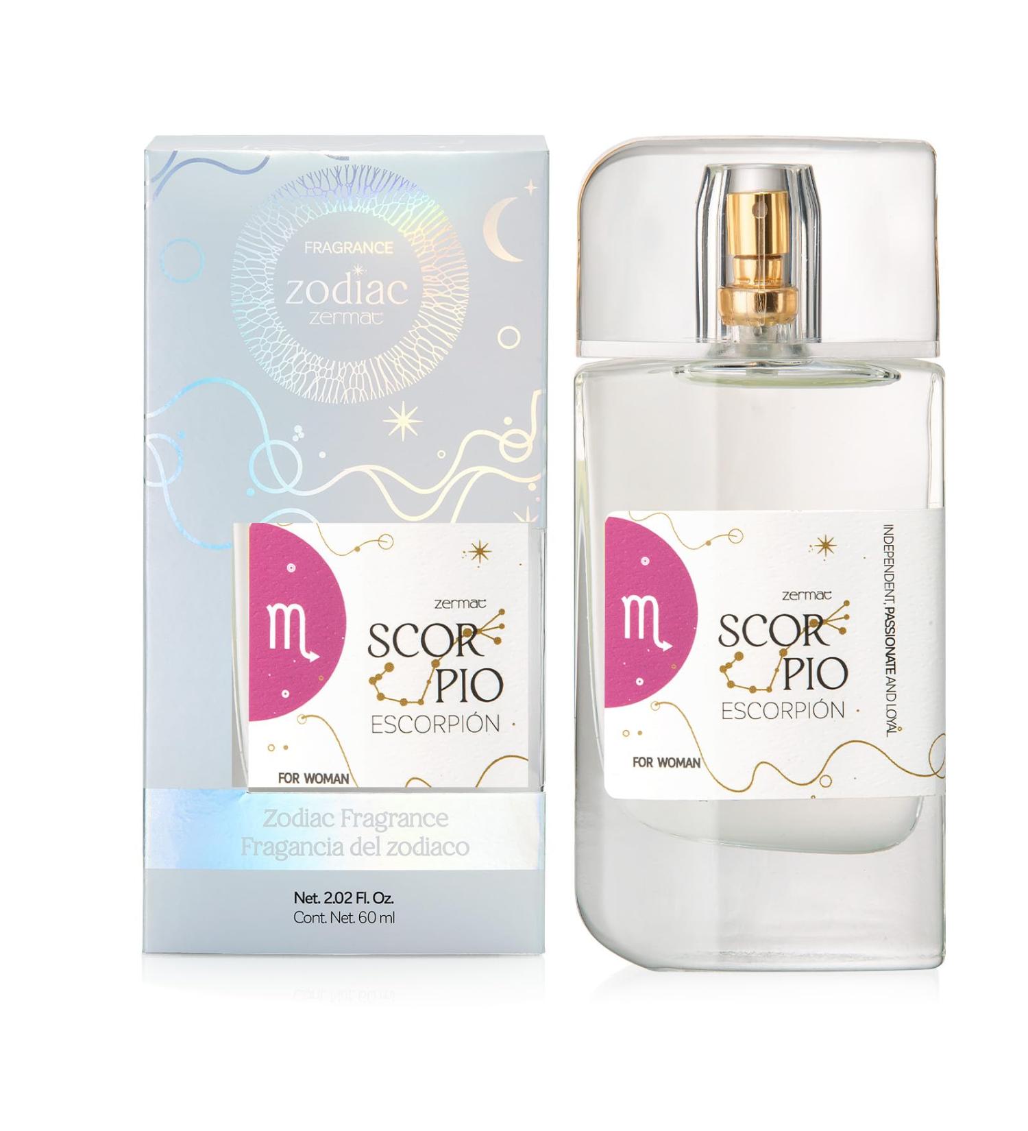 Zermat Scorpio Zodiac perfumes for women Sensuous Floral - Flora Scent Perfume para mujer 2 Fl. Oz Long-lasting Fragrance Delicately Balanced Aroma. - Buy Online on GoSupps.com