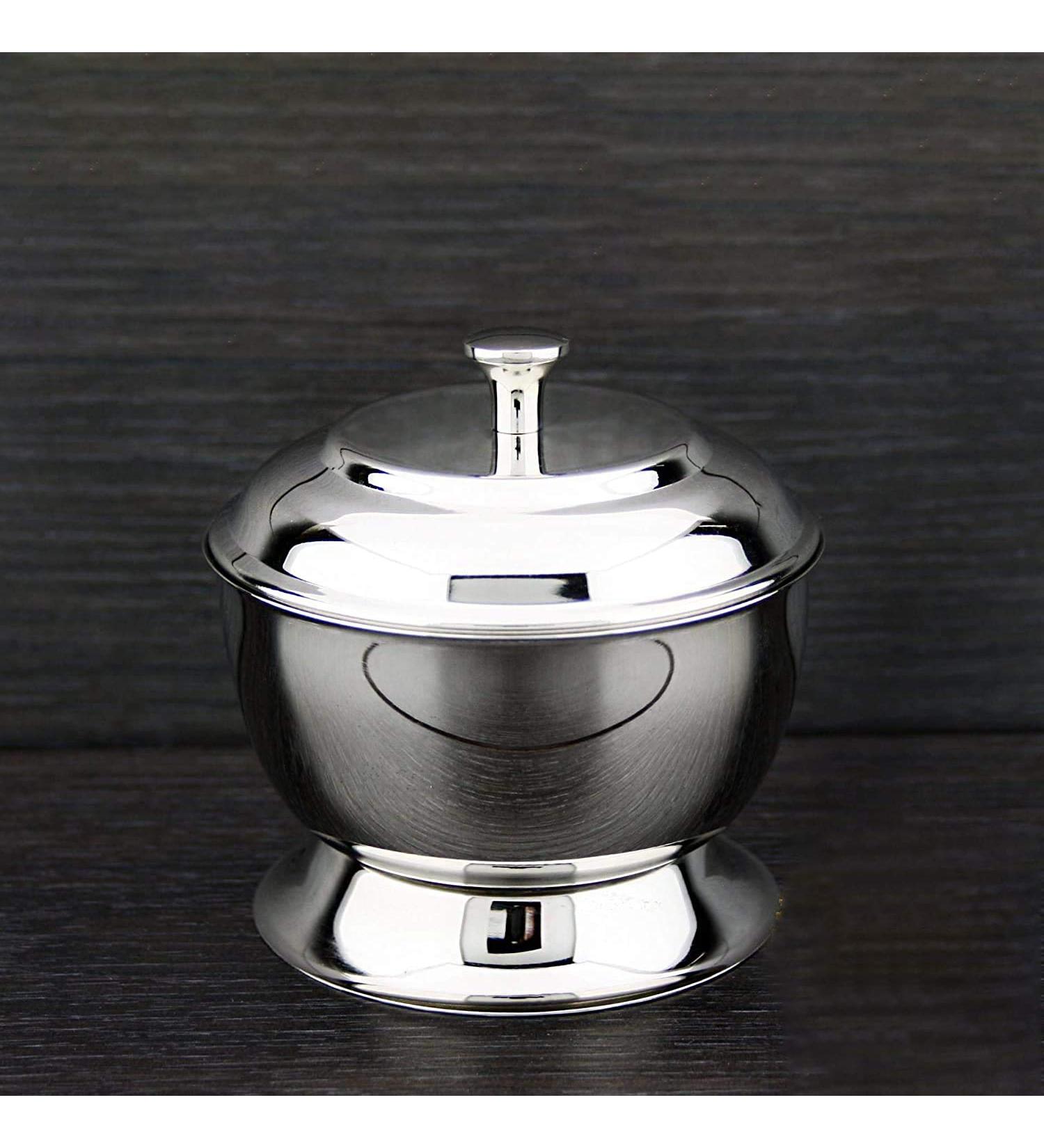 Premium Stainless Steel Shaving Bowl for the Perfect Wet Clean Shave - International Shipping Available - Buy Online on GoSupps.com