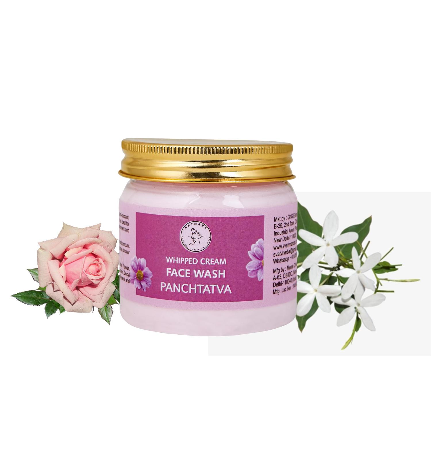Buy Panchtatva Hydrating Face Wash for Sensitive Skin | Makeup Remover & Gentle Cleanser - 100g | International Shipping Available - Buy Online on GoSupps.com