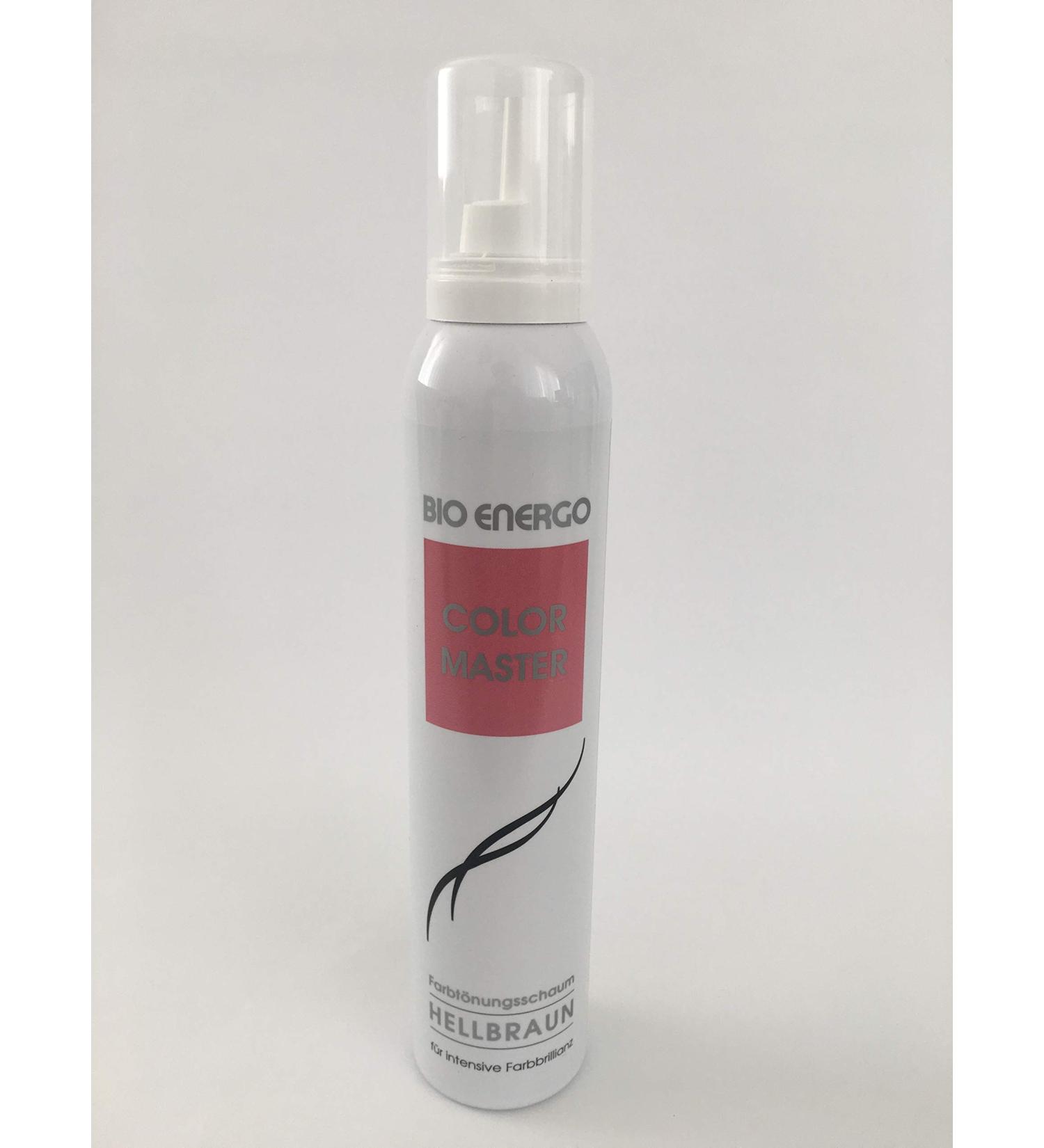 Bio Energo Color Master Tinted mousse - Light brown - 200 ml - Made in Germany