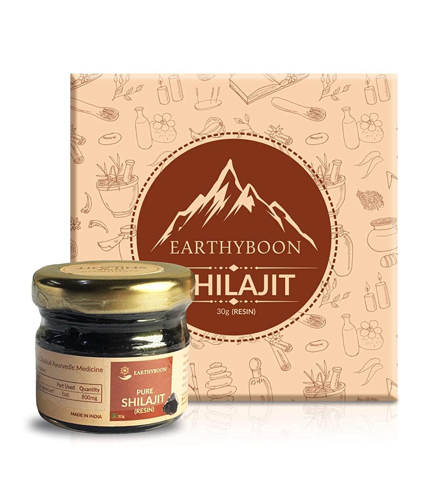 ORGANIZE Earthy Bean Pure Ayurvedic Shilajit Resin 30 Grams - Buy Online on GoSupps.com