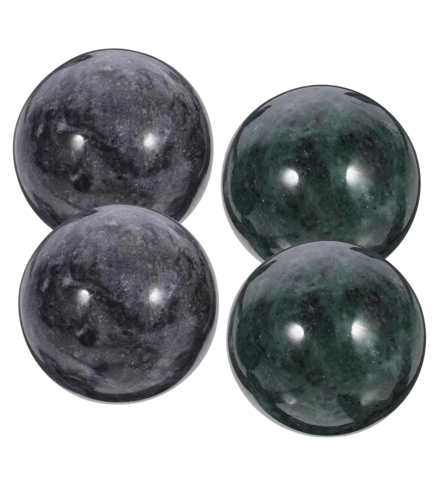 Beaupretty Hand Massage Balls - Marble Fitness Roller for Hand Exercise & Relaxation | Tight Metal Boccia Tool - Buy Online on GoSupps.com