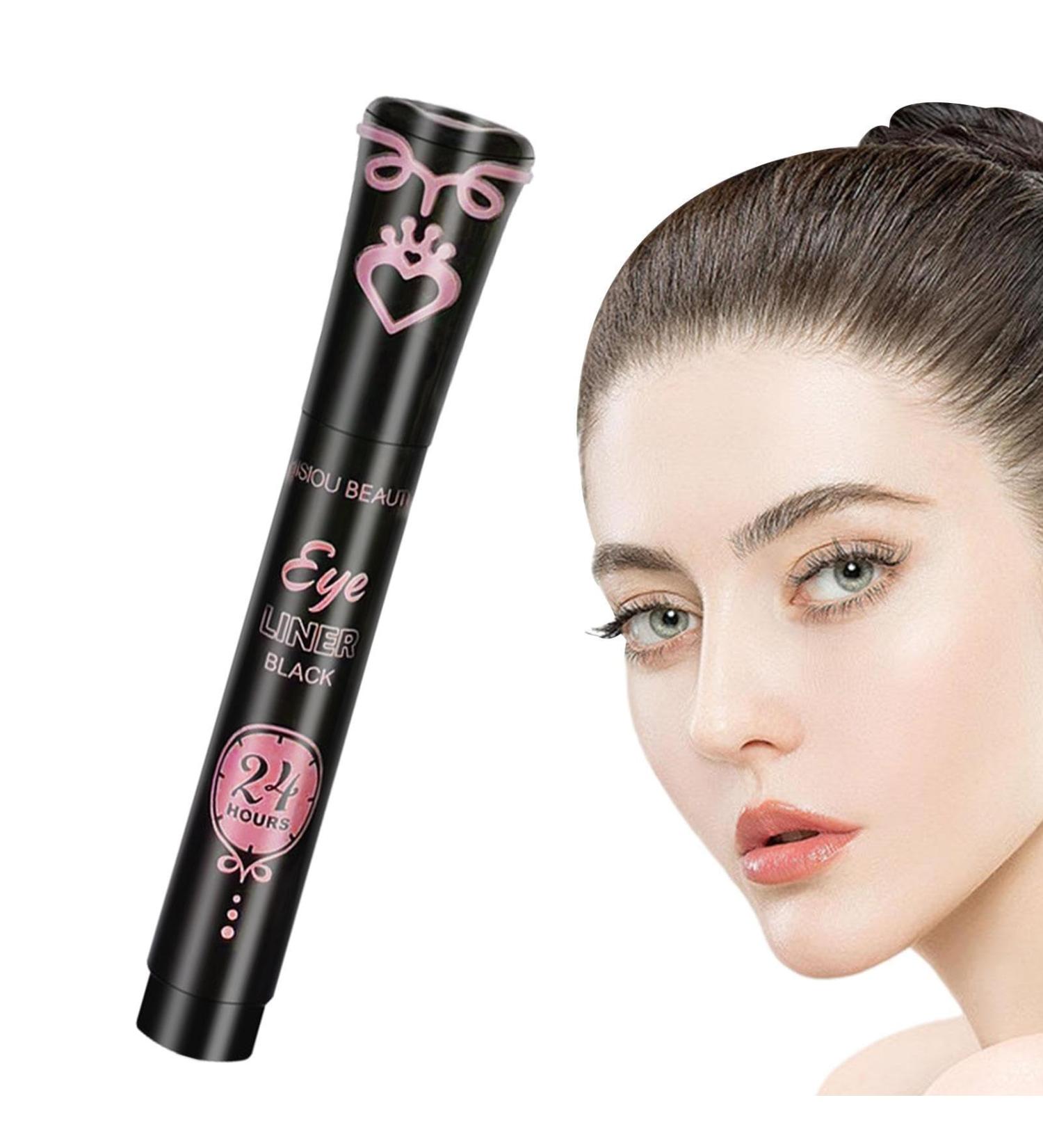 Waterproof Eyeliner Quick-Drying Long-Lasting Liquid Waterproof Eyeliner Brush Tip Liquid Eyeliner Precise Ultra Fine Non-fading Liquid Eyeliner for Women Girls Shakven Red - Buy Online on GoSupps.com