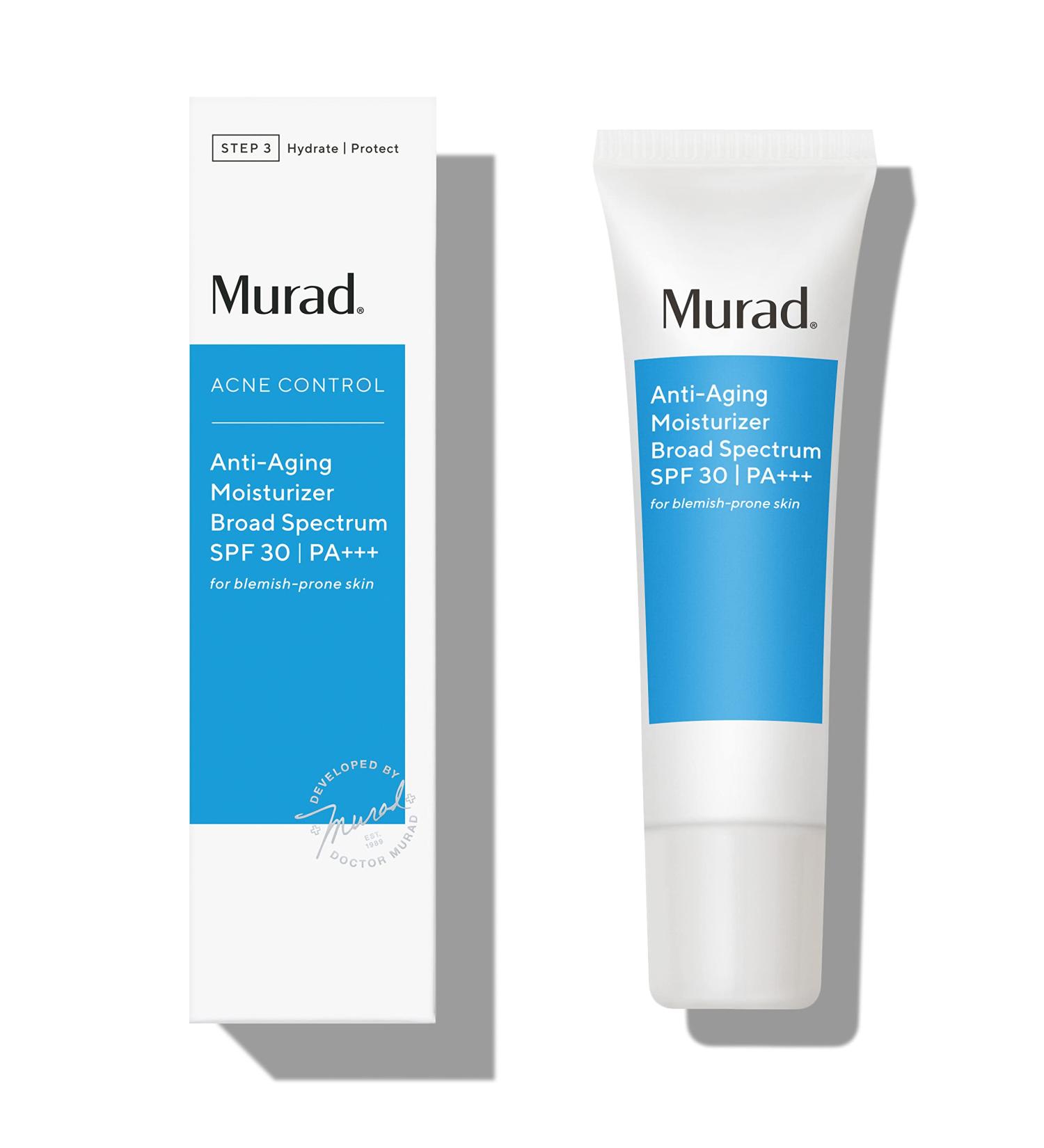Murad Anti-Aging Moisturizer SPF 30 | Grease-Free Face Cream 1.7 Fl Oz (UPDATED PACKAGING) - for Women & Men - Buy Online on GoSupps.com