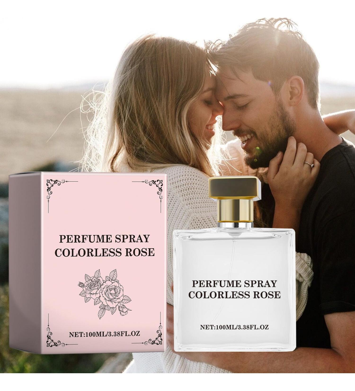 Rose Perfume Spray for Women Elegant and Charming Eau de Toilette Long Lasting Fresh Fragrance Date Perfume for Women Enhance Charm & Confidence (100ML / 3.4Fl.Oz) Pink - Buy Online on GoSupps.com