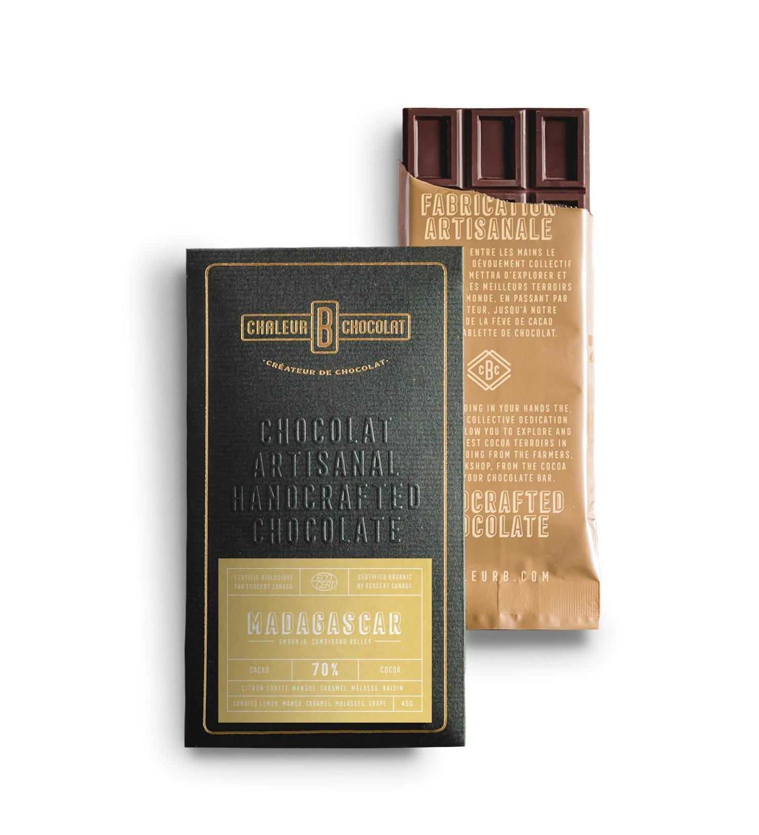 Palettes de chocolat parent (Madagascar Sambirano 70%) - Buy Online on GoSupps.com
