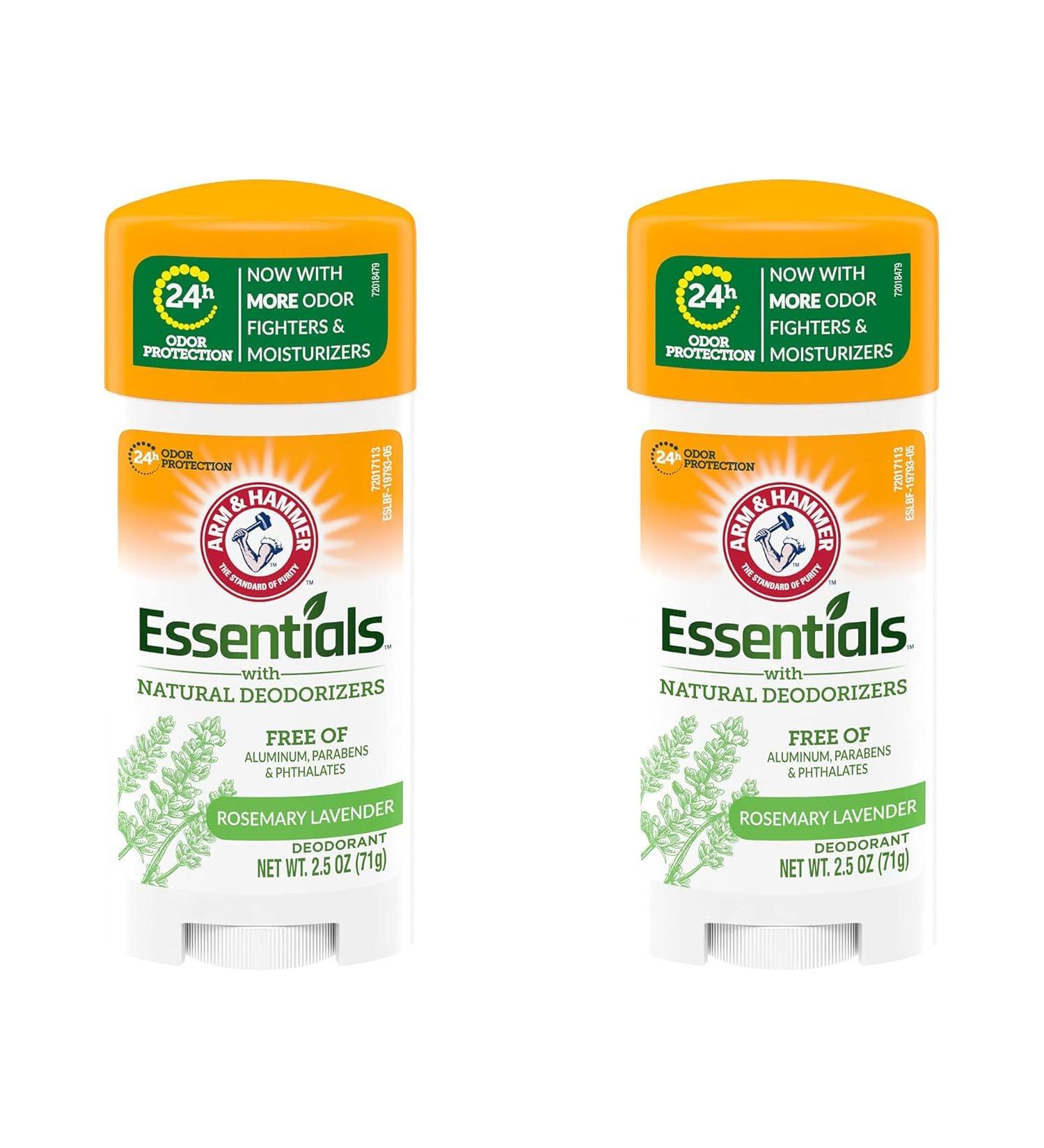 Arm & Hammer Essentials Rosemary Lavender 2.5oz - Pack of 2 - Buy Online on GoSupps.com