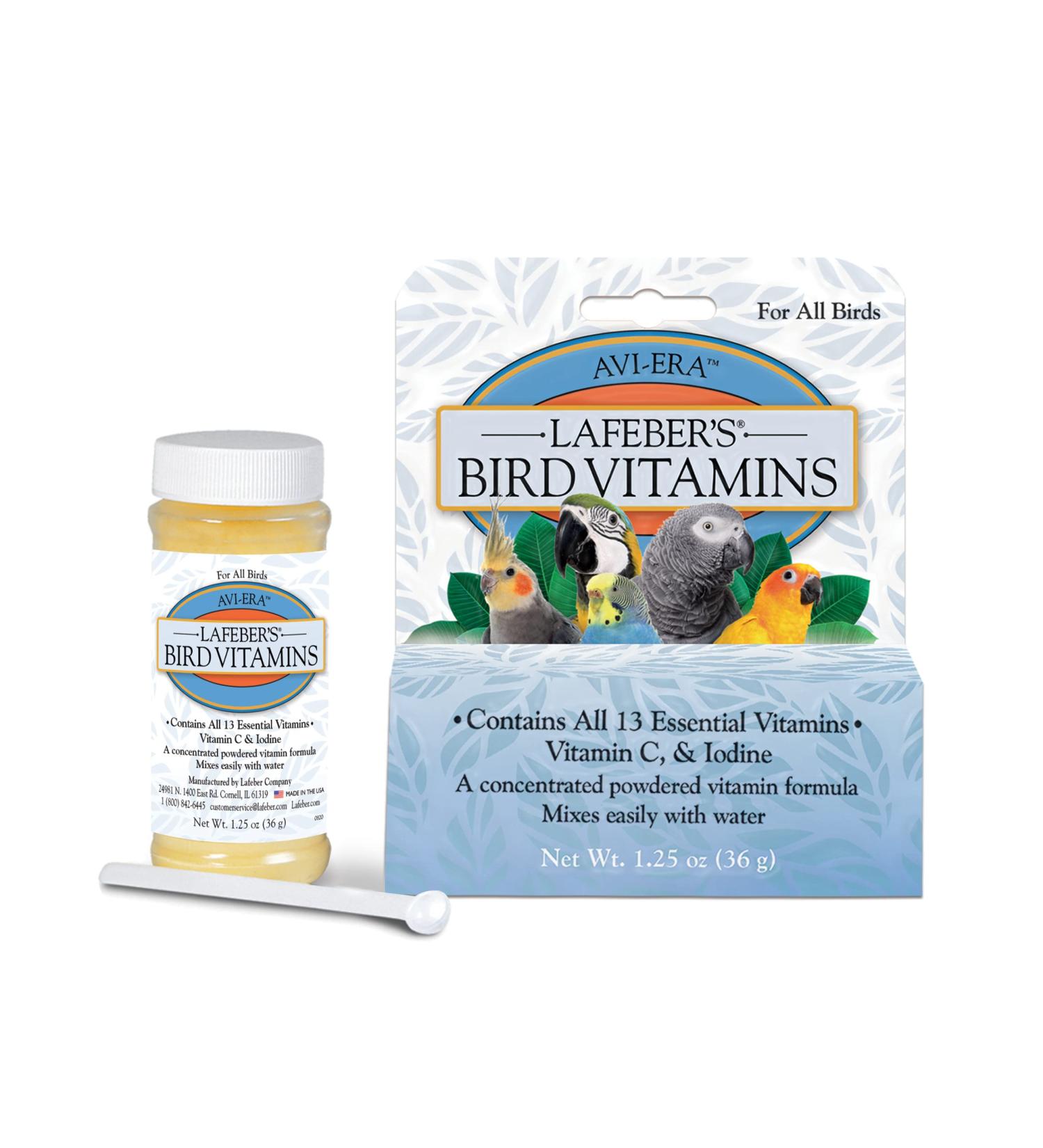 Lafeber's Avi-Era Bird Vitamin Powder 0.04 oz - Essential Supplement for All Birds - Buy Online on GoSupps.com