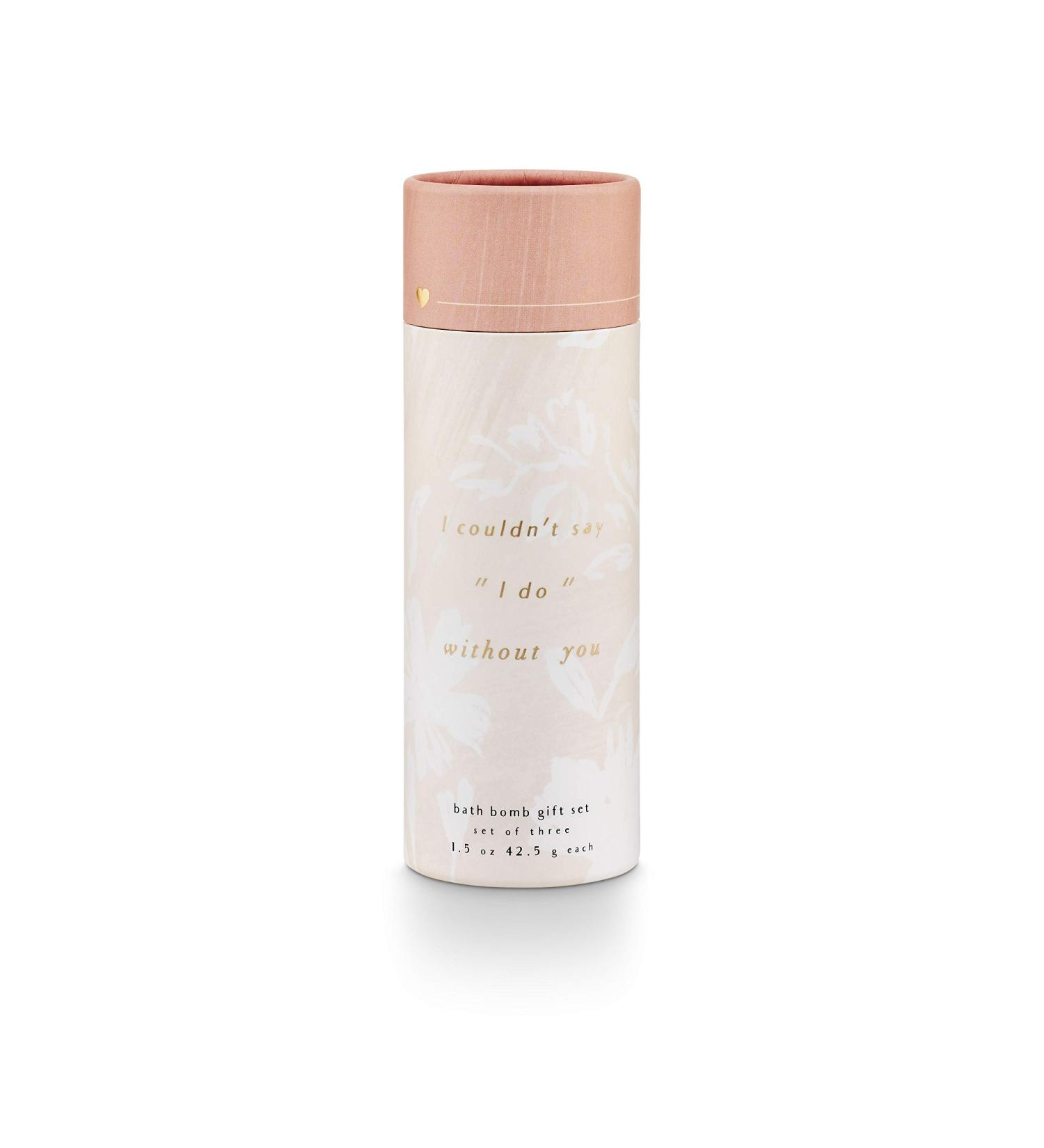 Illume Coconut Milk Mango Bath Bomb Set - Bridesmaid Proposal Idea 1.5 oz - White Bridal Gift - Buy Online on GoSupps.com