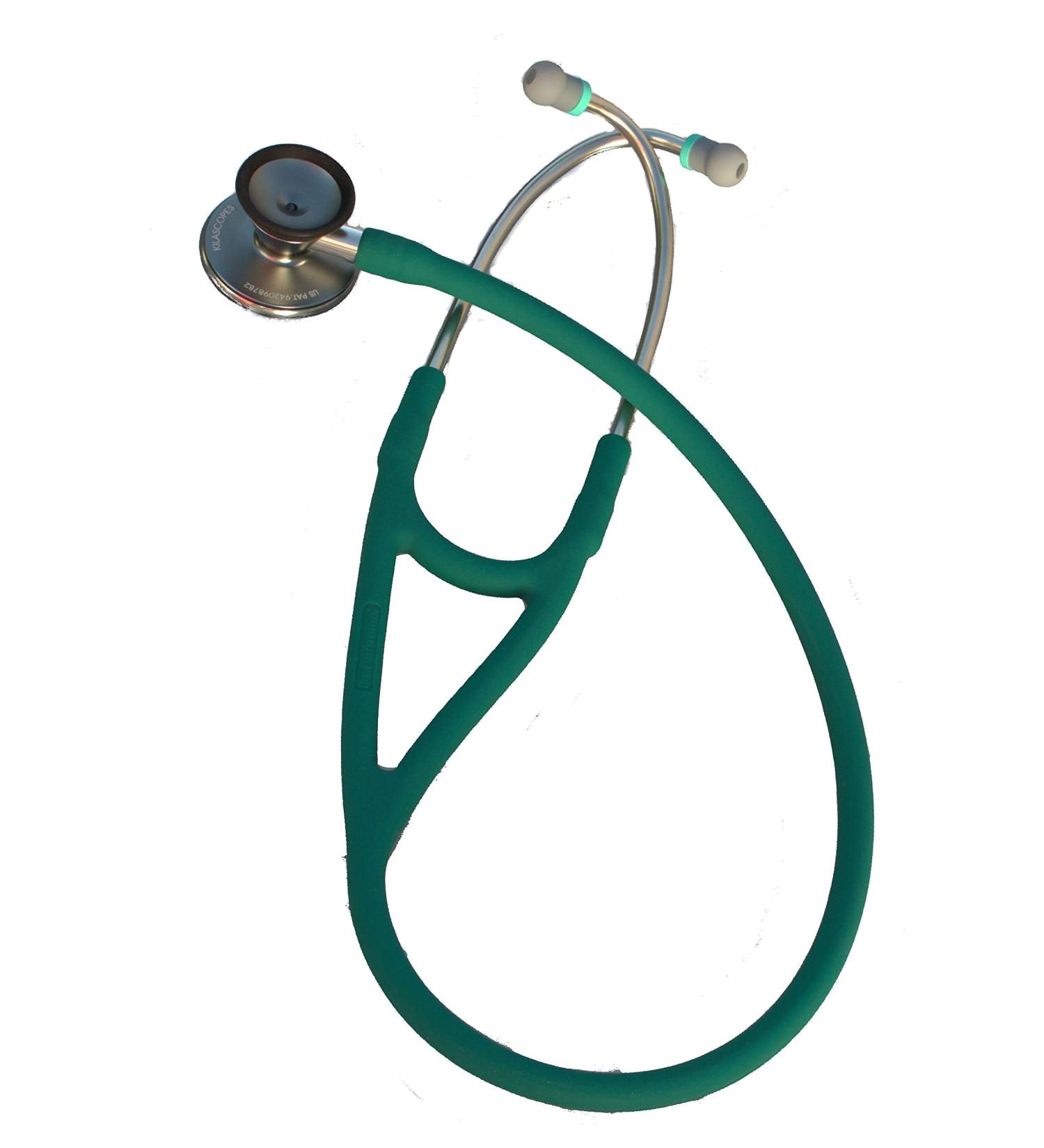 Bell Stethoscope - Professional Dual Head Cardiology & Diagnostic Stethoscope for Doctors & Nurses | K771 Green - Includes Accessories - Buy Online on GoSupps.com
