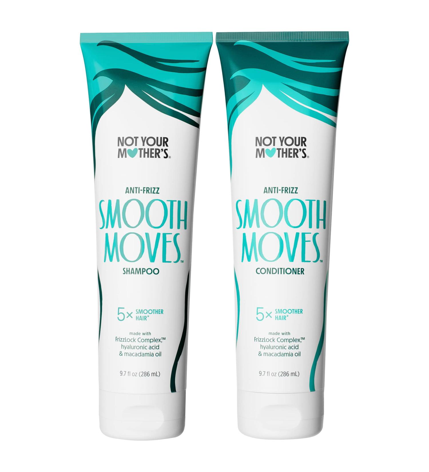 Not Your Mother's Smooth Moves Anti-Frizz Set - For All Hair Types - Frizz Control, Shine Boost, Moisturizing Shampoo & Conditioner - Buy Online on GoSupps.com
