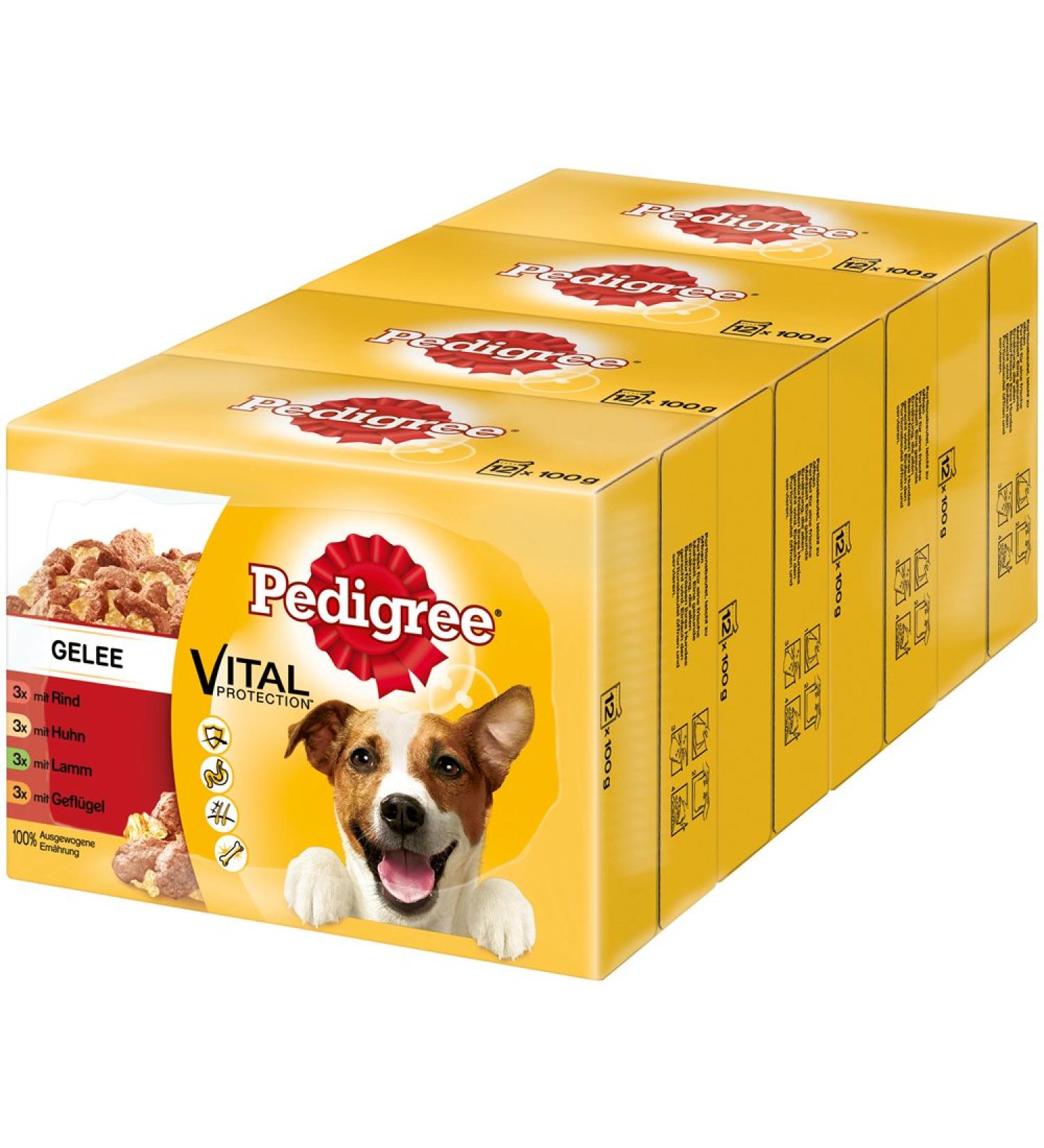 PEDIGREE Adult Dog Food in portioned pouches for Adult Dogs Various Types
