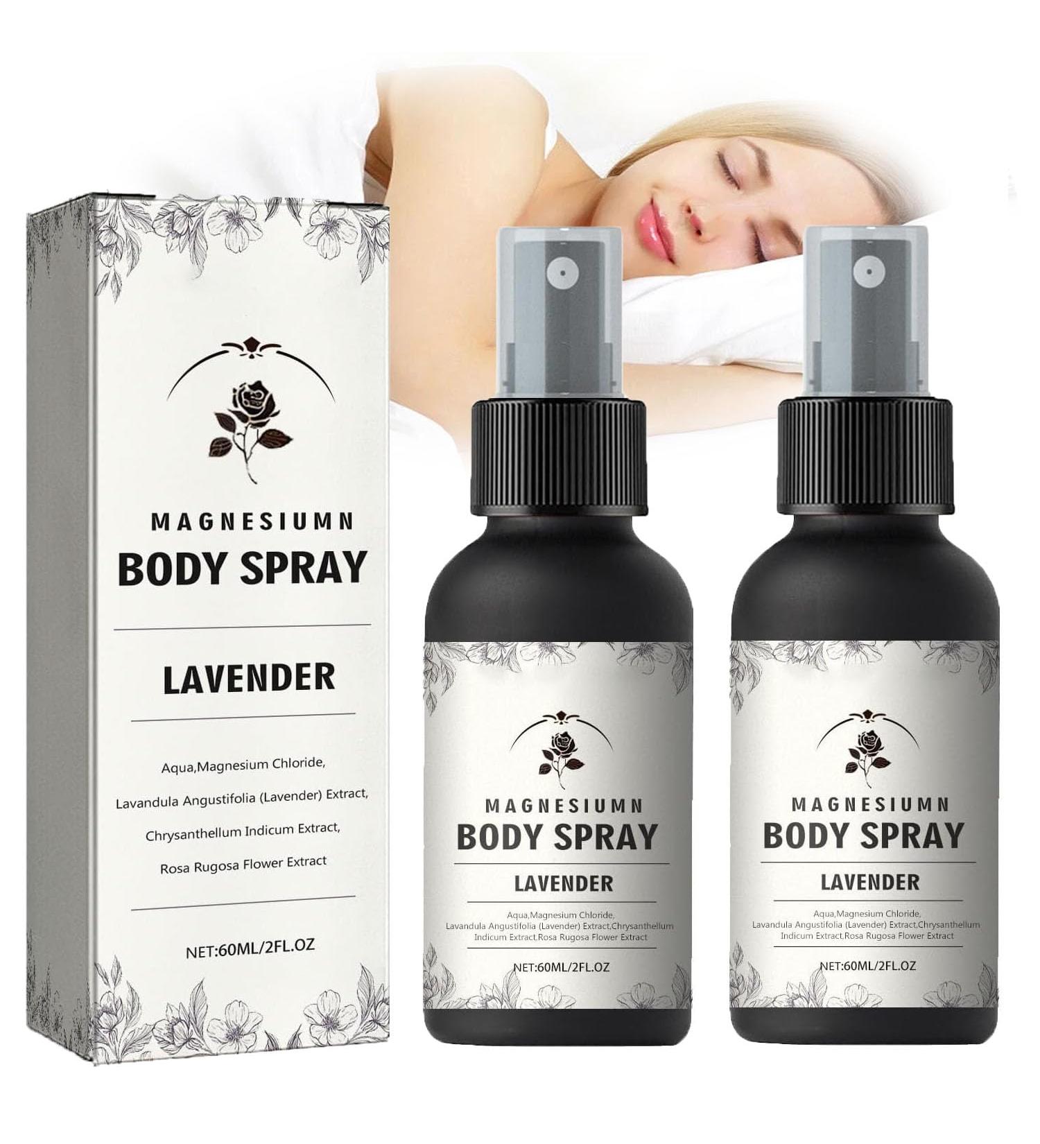 Betr4you Magnesium Spray Lavender 2024 New Magnesium Body Spray (2 PCS) - Buy Online on GoSupps.com