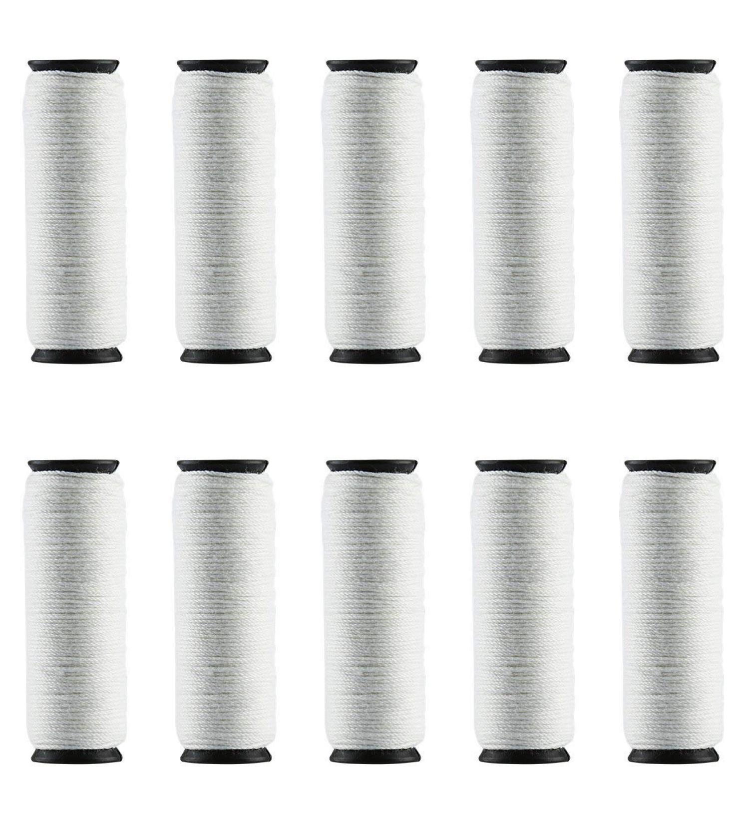 CAPMESSO Epilator Cotton Cord Cords 25M for Facial Epilator and Facial Cleansing Brush Cords Cotton Thread