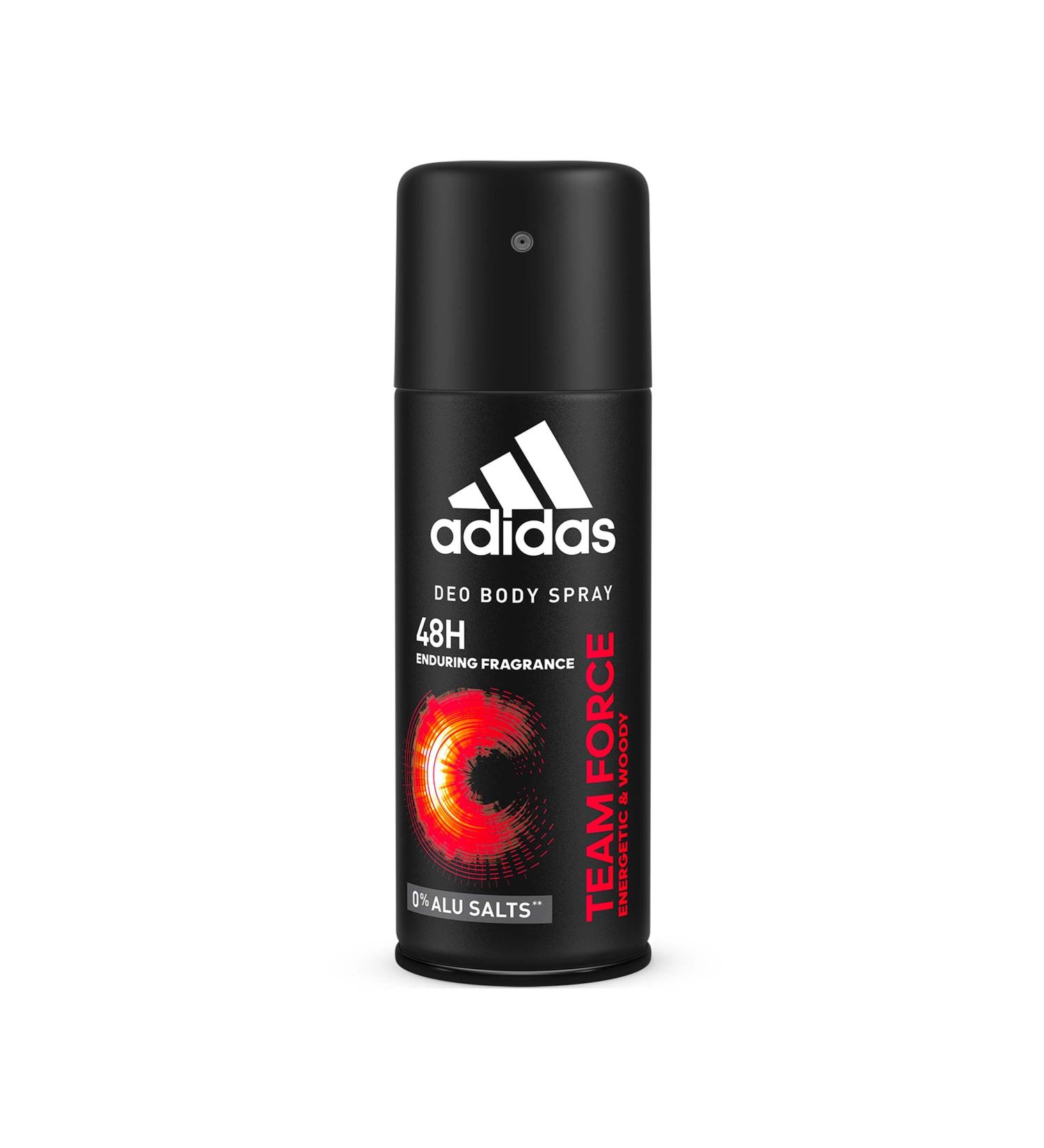 Adidas Team Force Men Deodorant Spray 5.07 oz - Long-Lasting Freshness - Buy Online on GoSupps.com