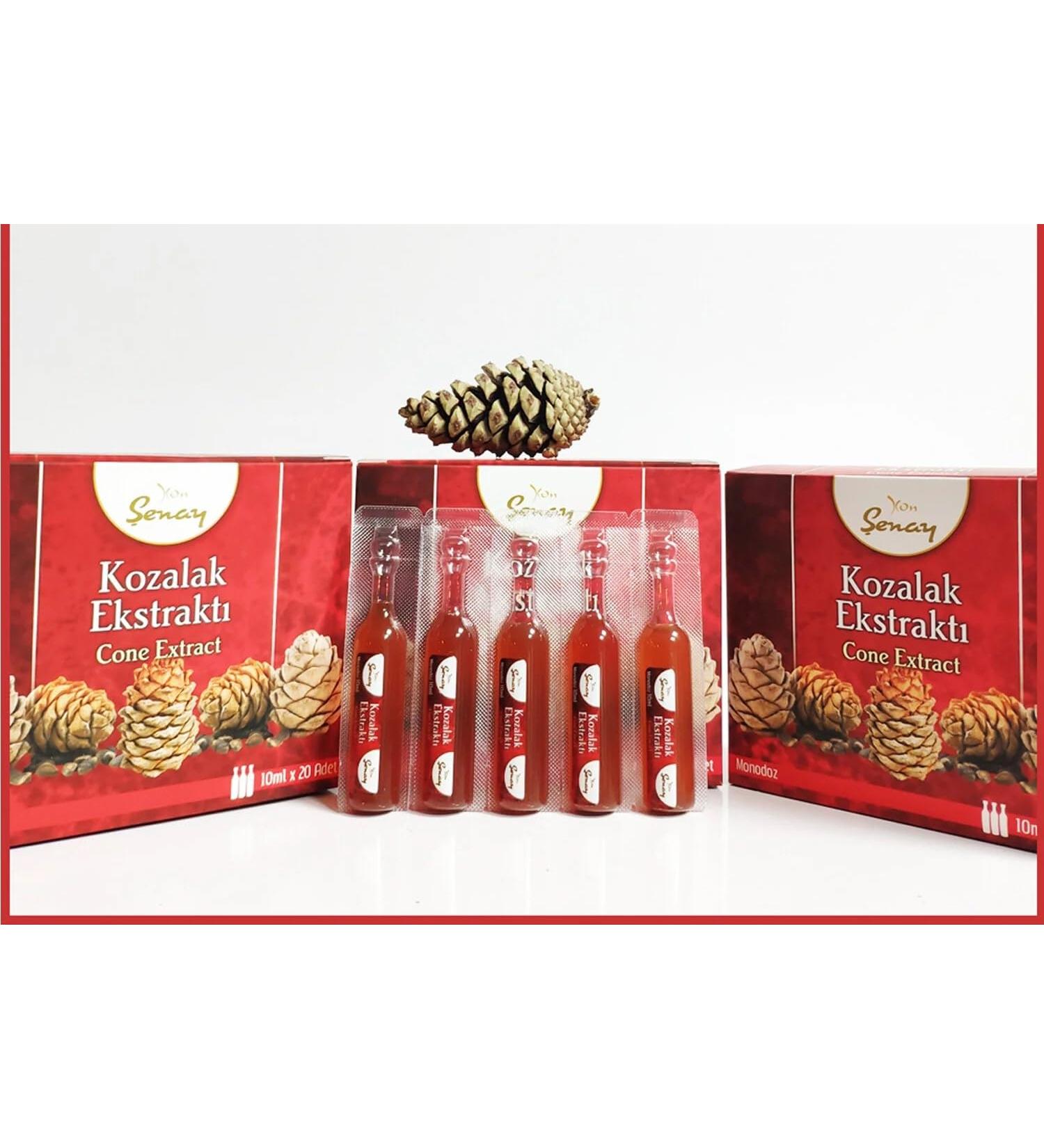 Pine Cone Extract 10ml x 20 pcs - Buy Online on GoSupps.com