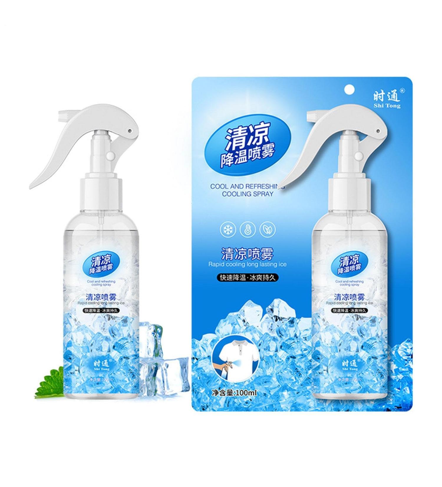 Cooling Mist - 100ml Soothing Facial Spray | Summer Cooling Spray | Natural Mint Spray | Instant Cool Mist Sprays for Babies Adults and Ideal - Buy Online on GoSupps.com