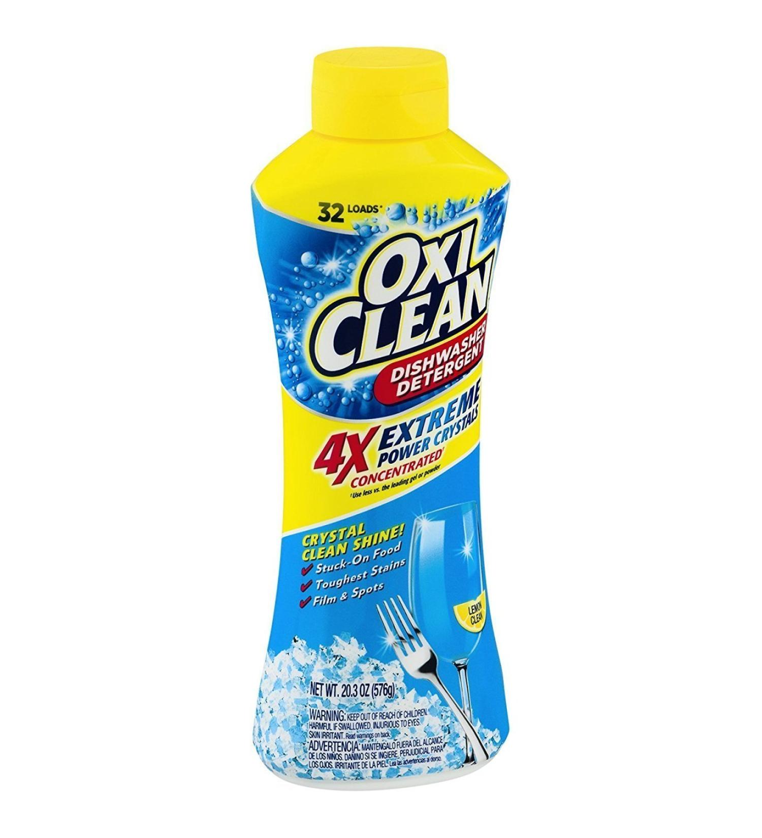 OxiClean Dishwasher Detergent - Lemon Clean 20.3 Oz | Buy Internationally for Sparkling Dishes - Buy Online on GoSupps.com