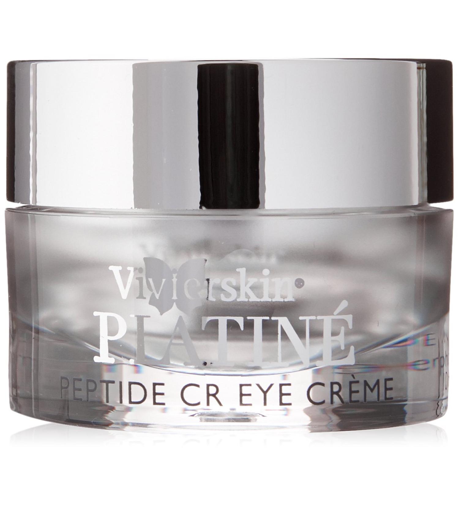 VivierSkin Platin Peptide CR Eye Creme 0.3 fl oz - Anti-Aging Eye Treatment - Buy Online on GoSupps.com